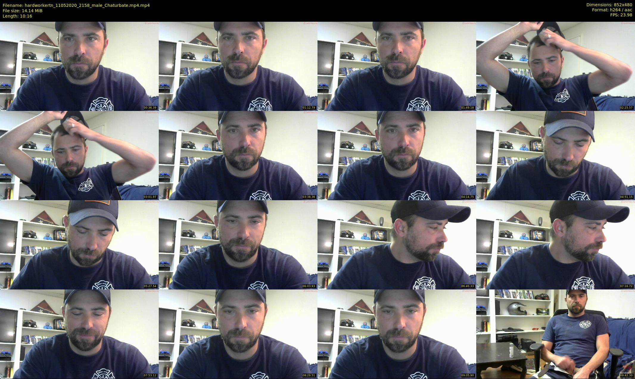 hardworkertn — 11 minute Chaturbate male cam show recording, 480p, May 11, 2020