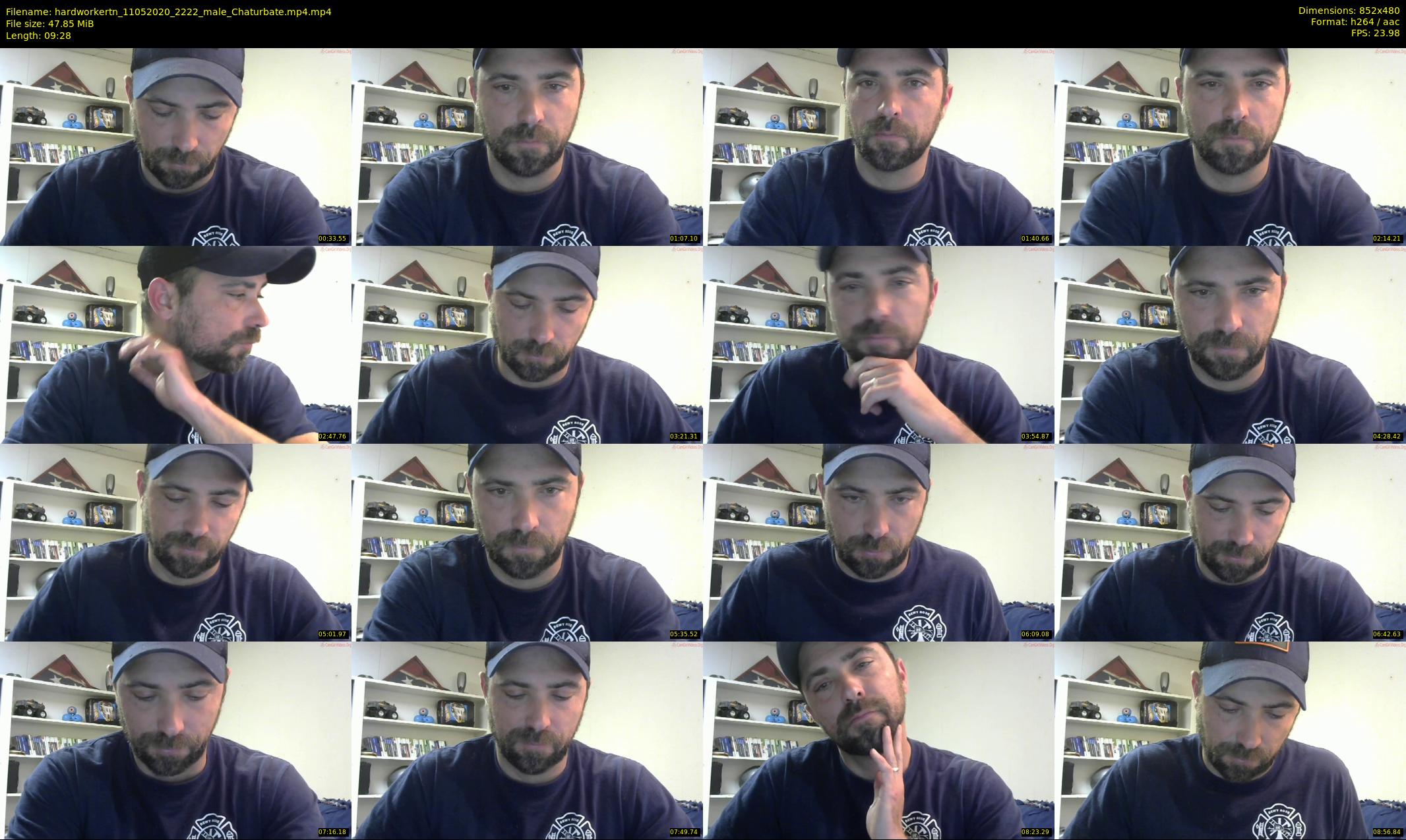 hardworkertn — 10 minute Chaturbate male cam show recording, 480p, May 11, 2020