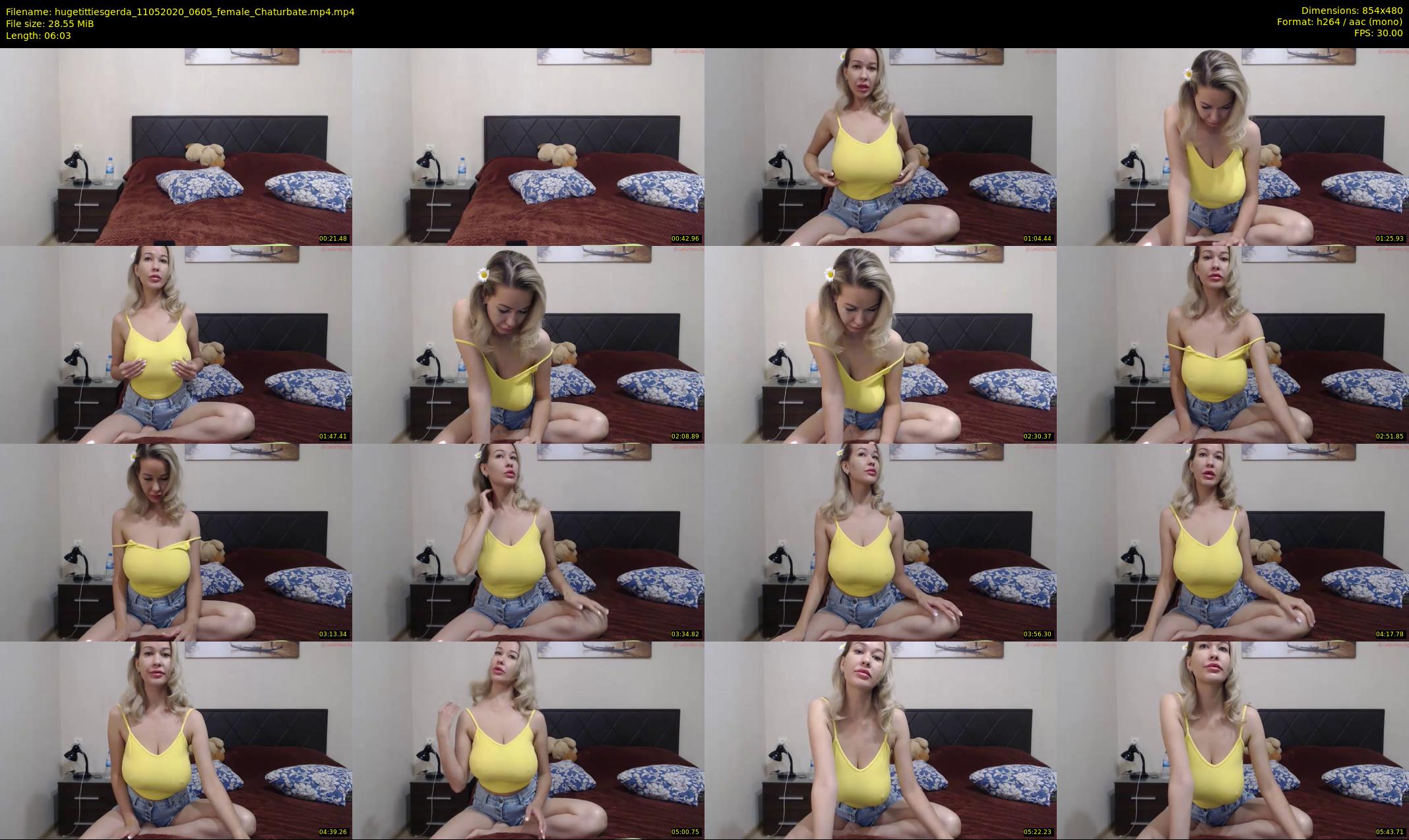 hugetittiesgerda — 7 minute Chaturbate female cam show recording, 480p, May 11, 2020