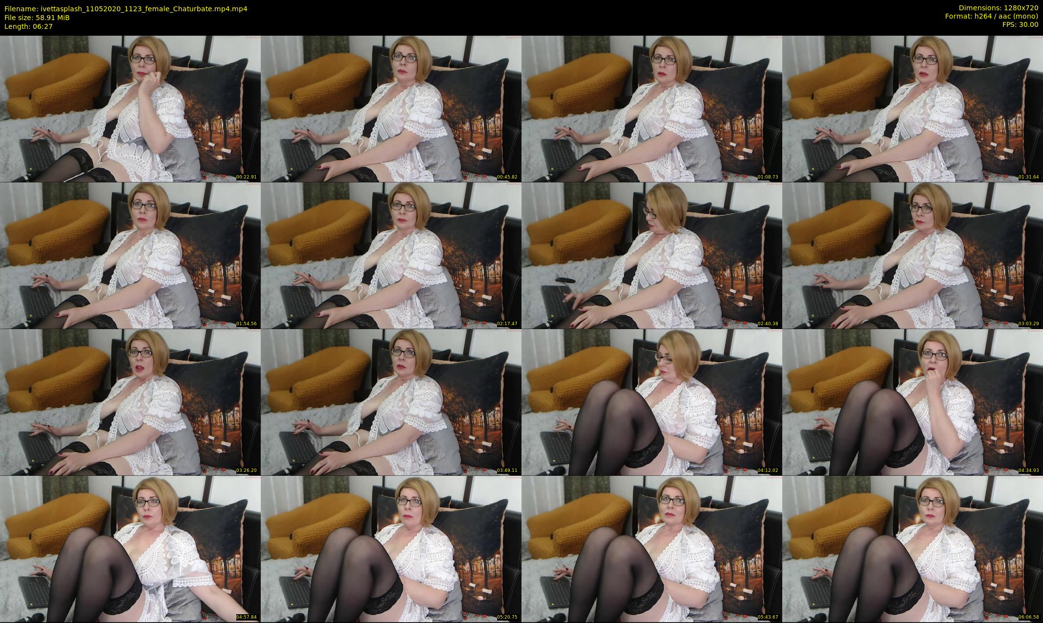 ivettasplash — 7 minute Chaturbate female cam show recording, 720p, May 11, 2020