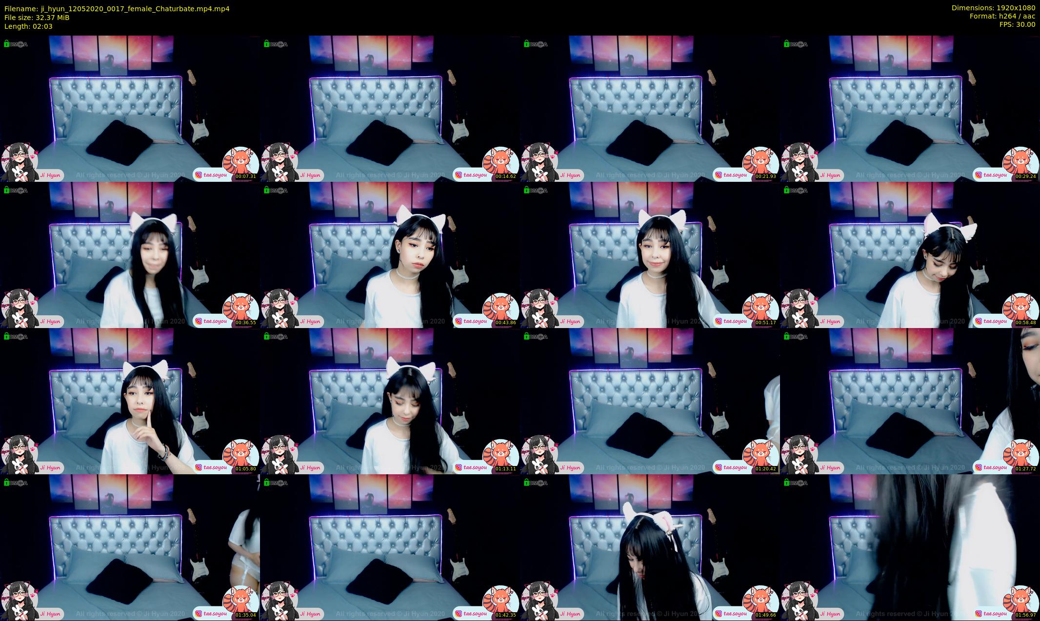 ji_hyun — 3 minute Chaturbate female cam show recording, 1080p, May 12, 2020