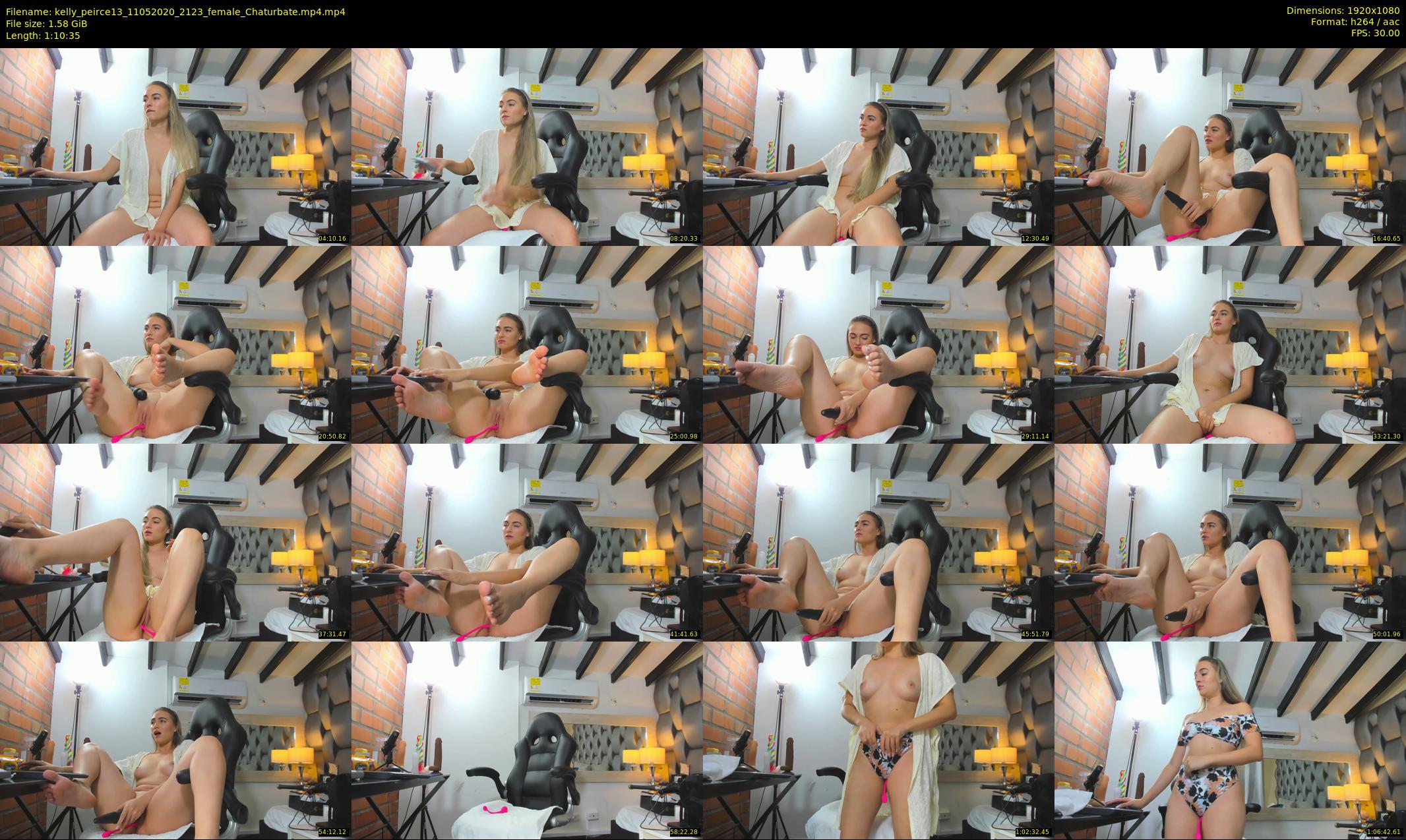 kelly_peirce13 — 71 minute Chaturbate female cam show recording, 1080p, May 11, 2020