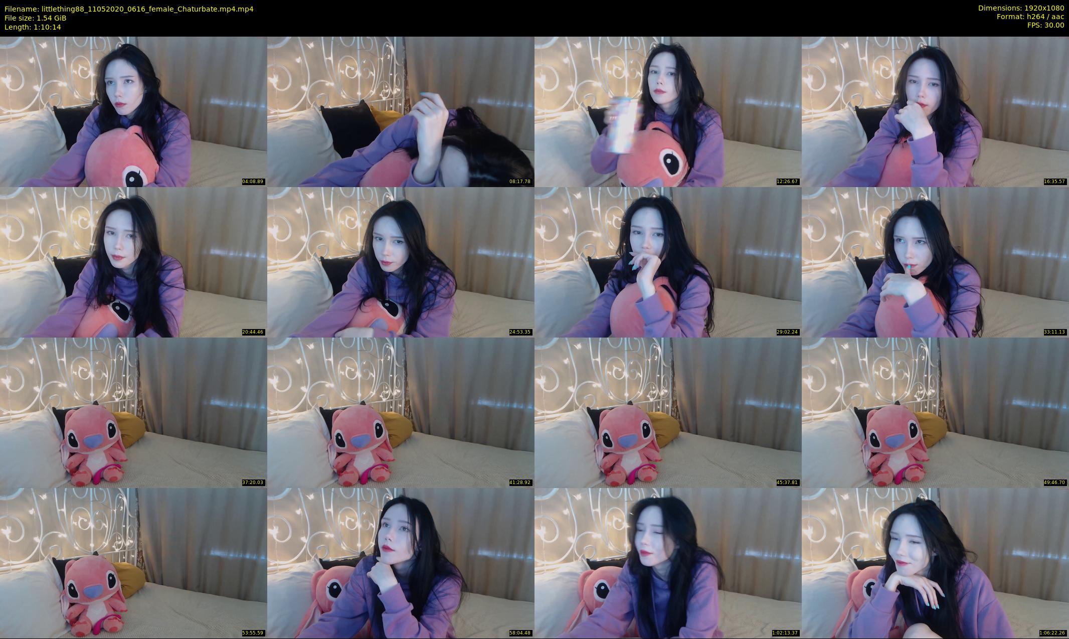 littlething88 — 71 minute Chaturbate female cam show recording, 1080p, May 11, 2020