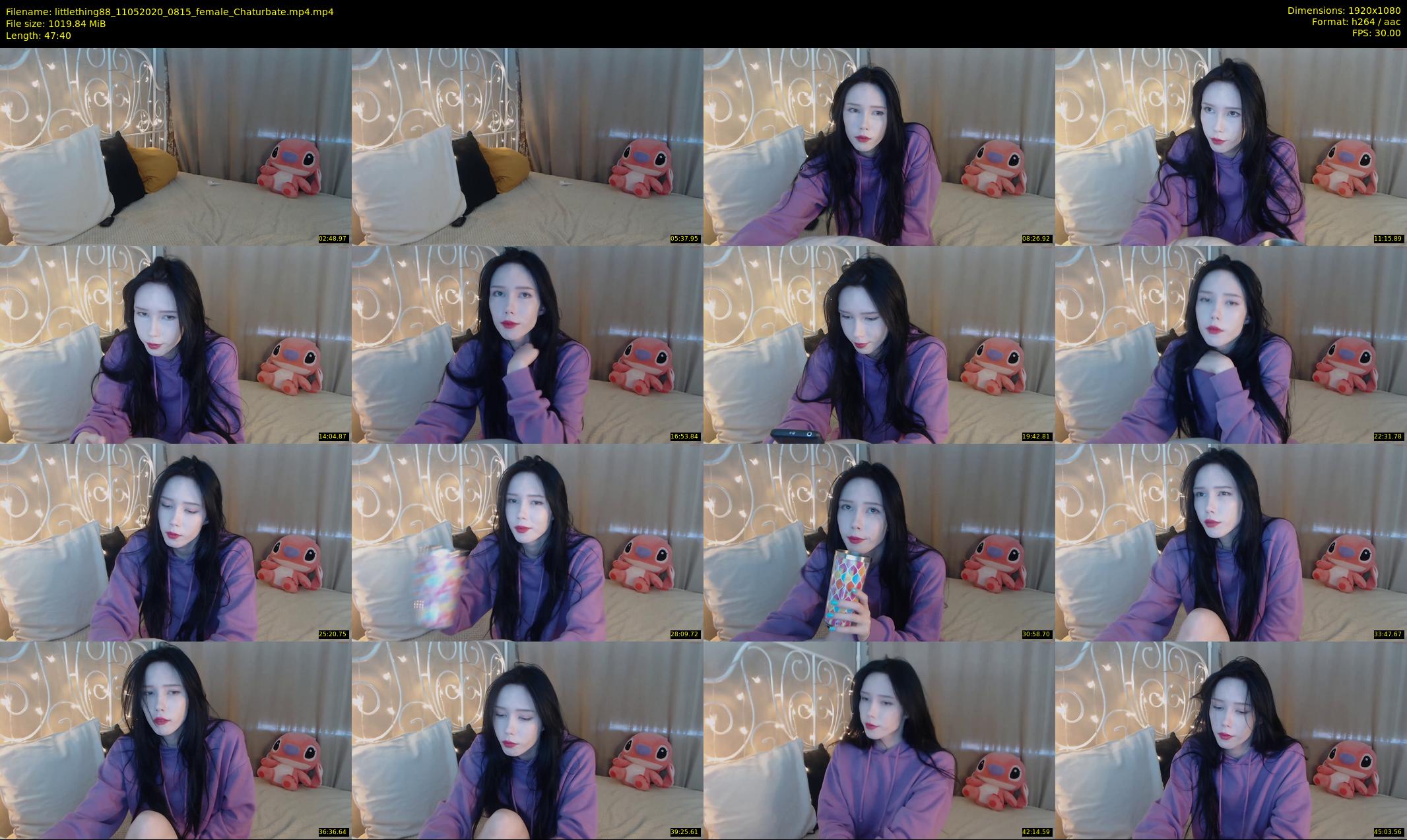 littlething88 — 48 minute Chaturbate female cam show recording, 1080p, May 11, 2020