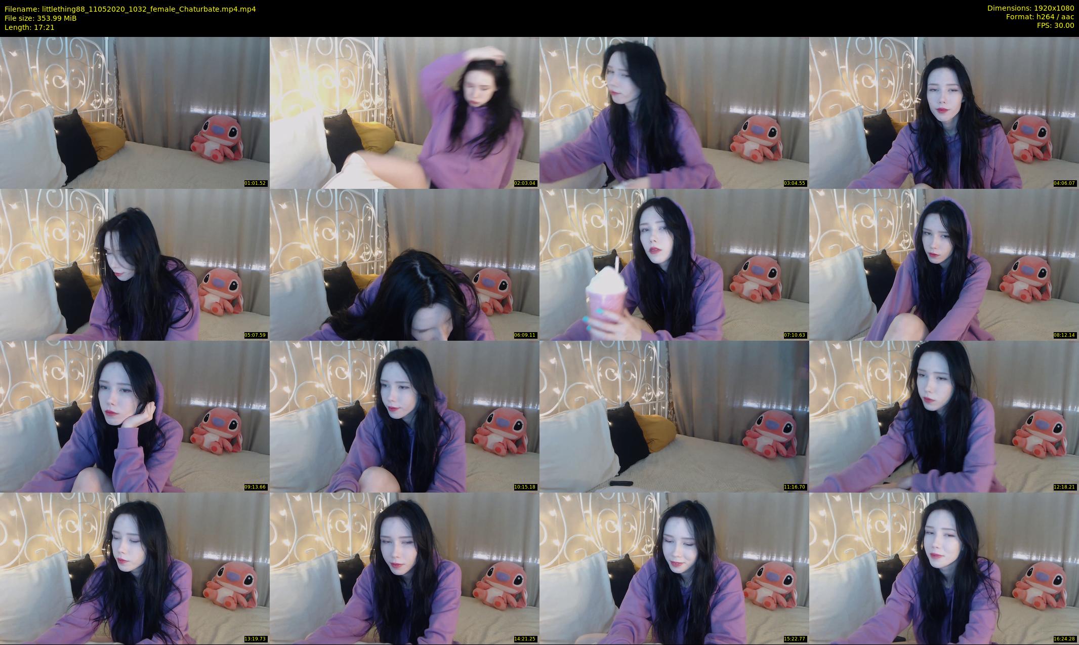 littlething88 — 18 minute Chaturbate female cam show recording, 1080p, May 11, 2020