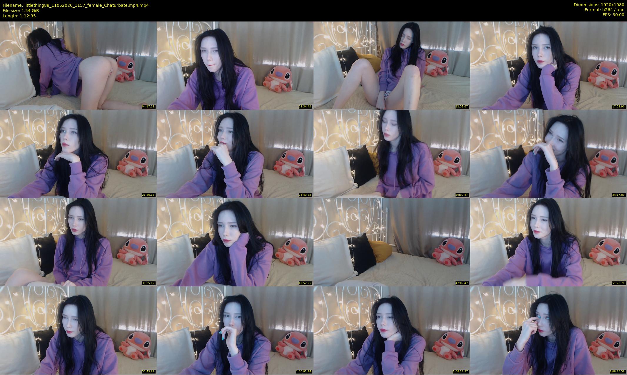 littlething88 — 73 minute Chaturbate female cam show recording, 1080p, May 11, 2020