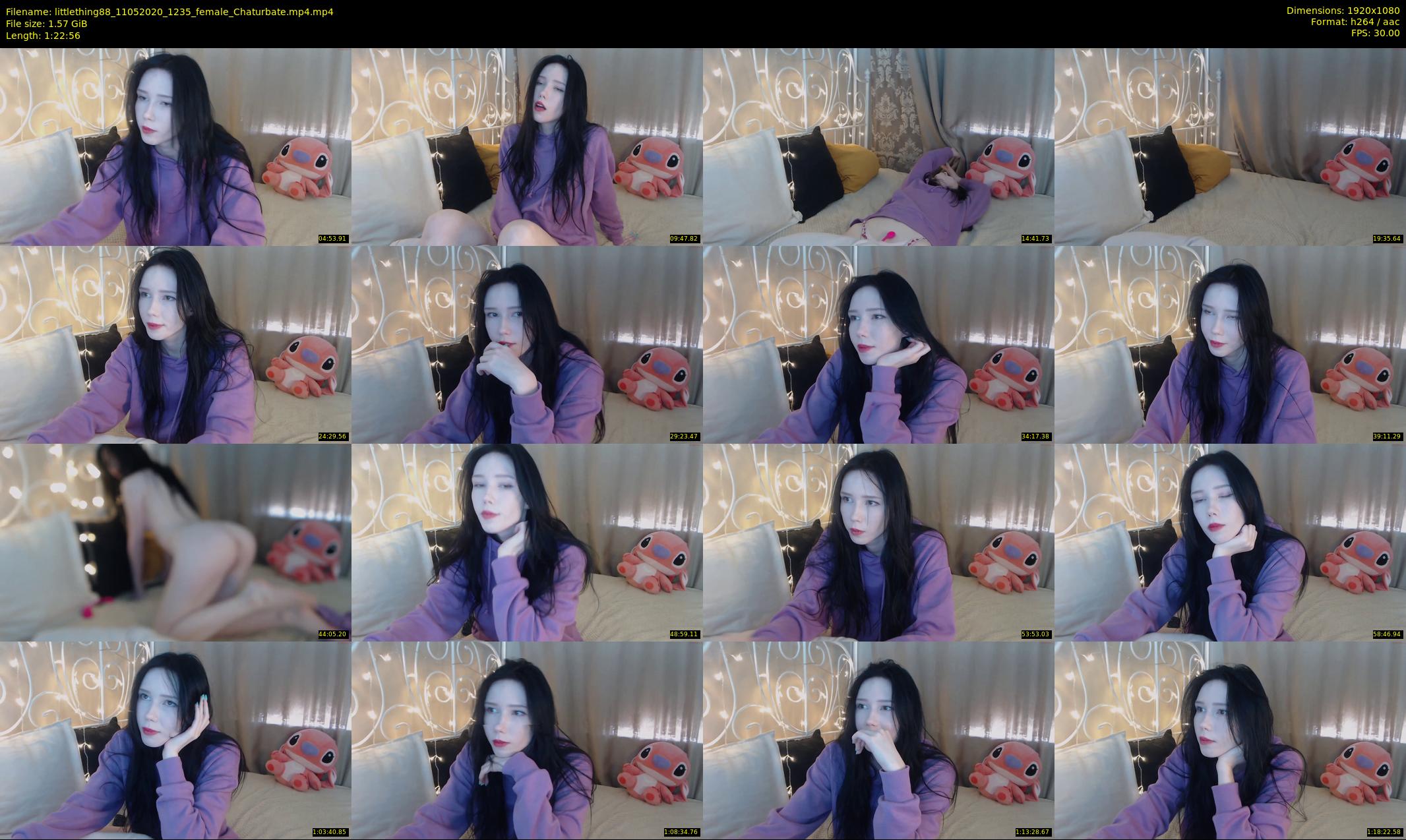 littlething88 — 83 minute Chaturbate female cam show recording, 1080p, May 11, 2020