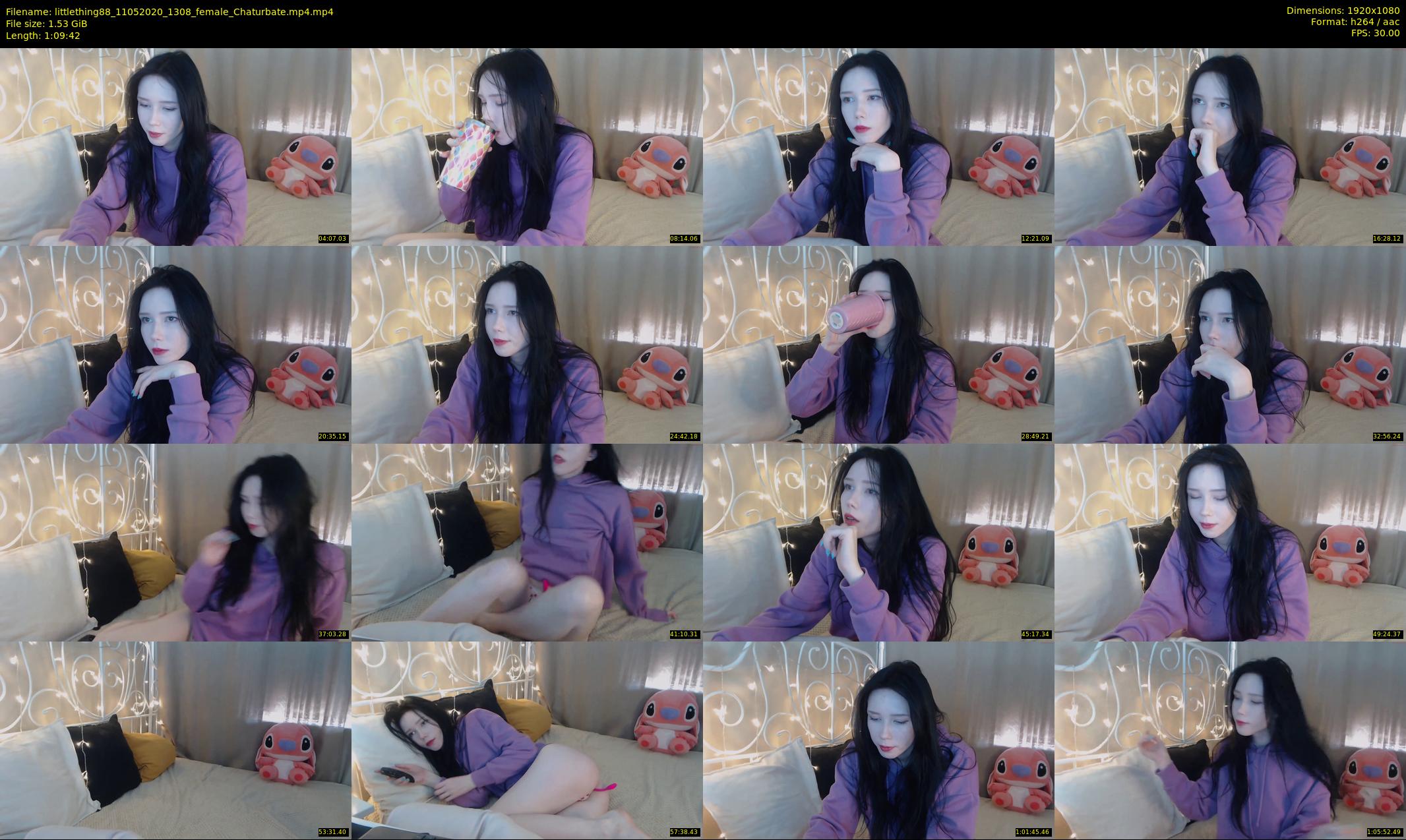 littlething88 — 70 minute Chaturbate female cam show recording, 1080p, May 11, 2020