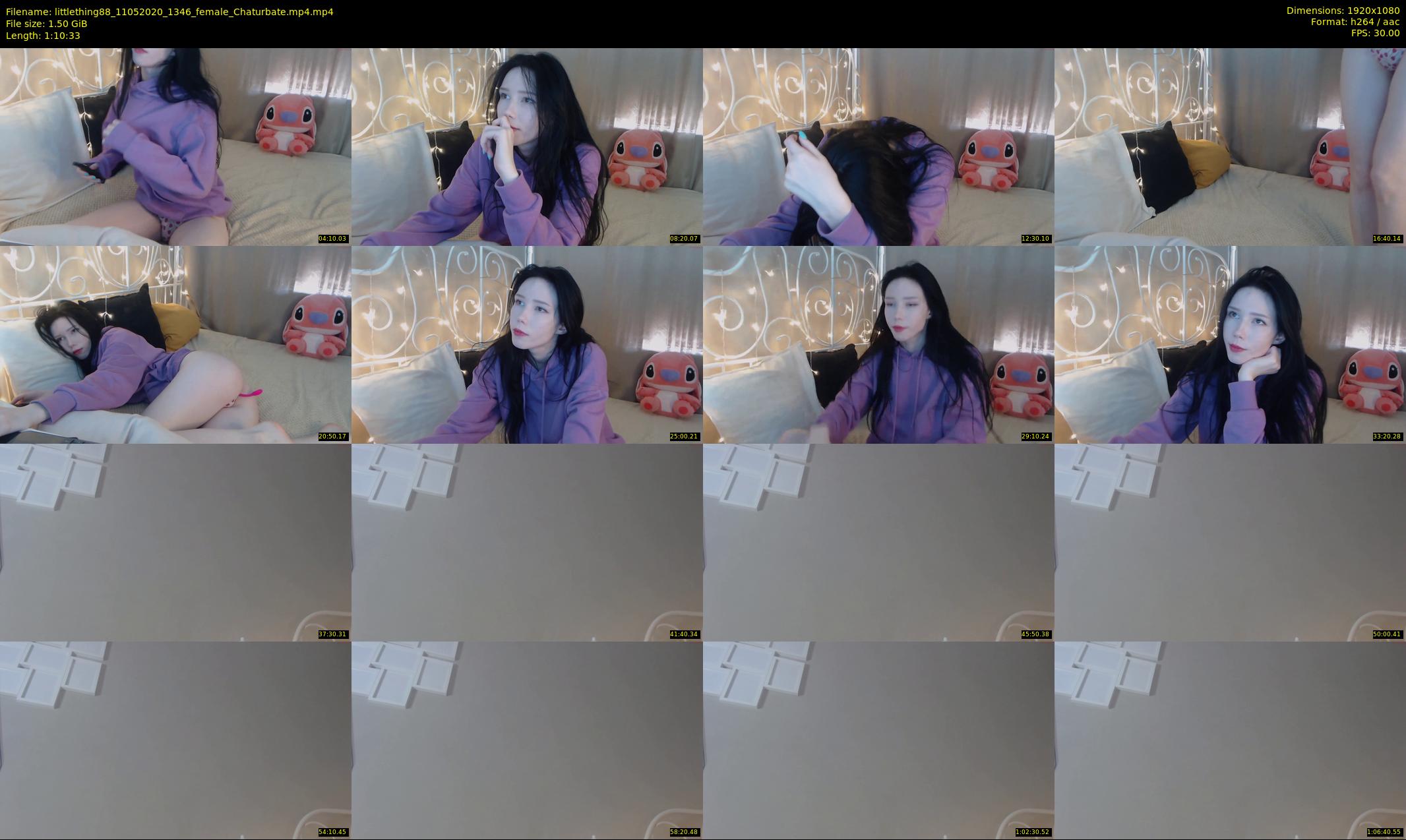 littlething88 — 71 minute Chaturbate female cam show recording, 1080p, May 11, 2020