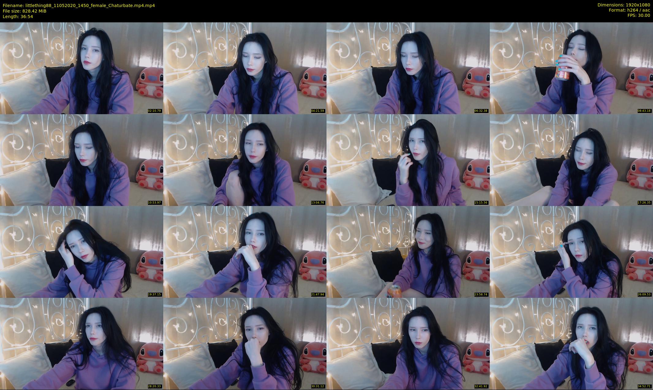 littlething88 — 37 minute Chaturbate female cam show recording, 1080p, May 11, 2020