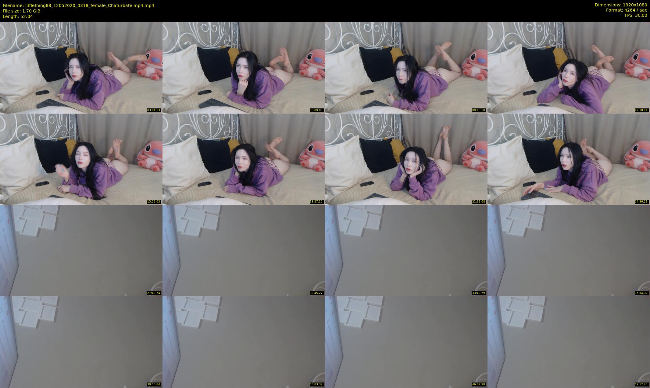 littlething88 — 53 minute Chaturbate female cam show recording, 1080p, May 12, 2020