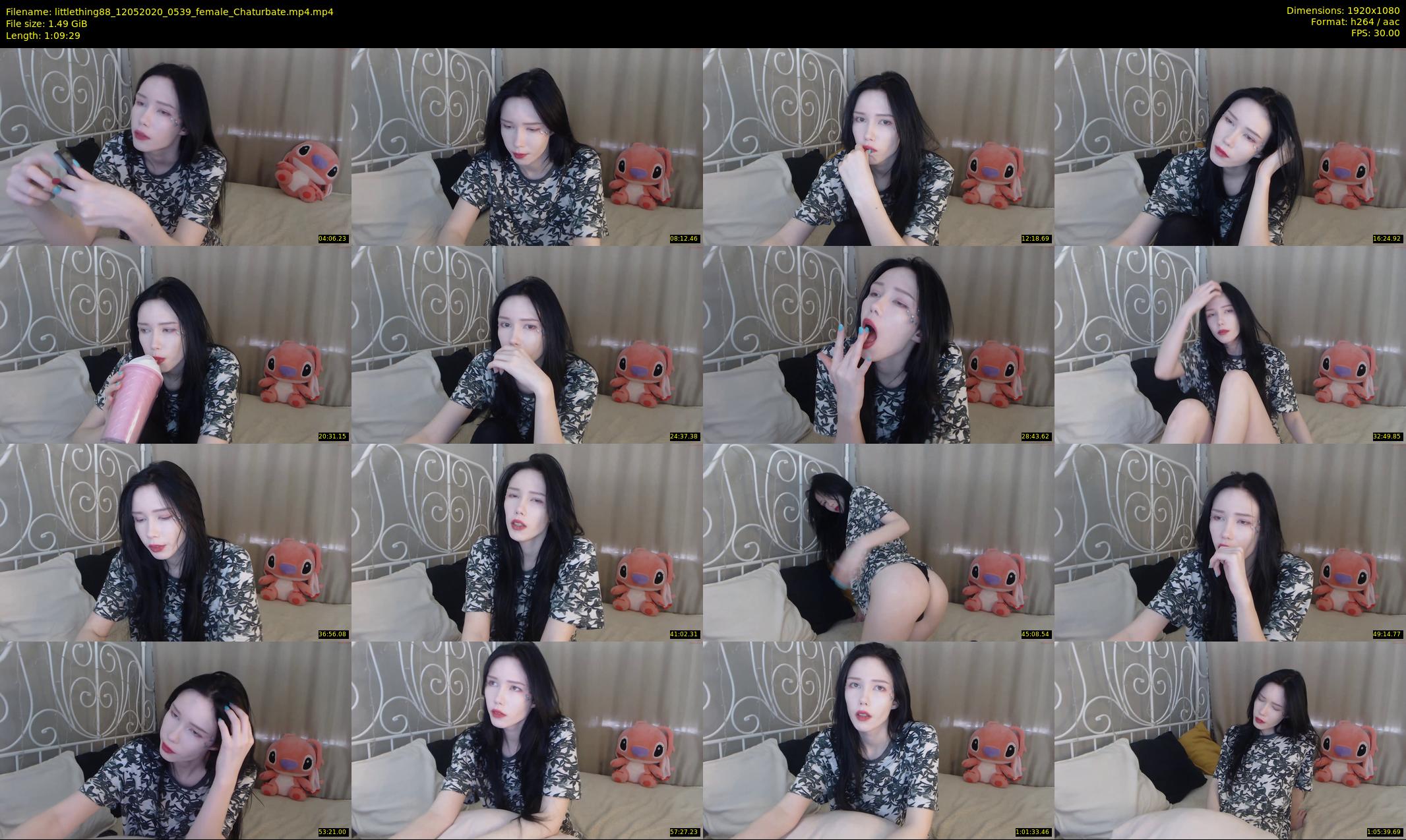 littlething88 — 70 minute Chaturbate female cam show recording, 1080p, May 12, 2020