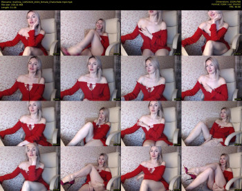 mallinia — 12 minute Chaturbate female cam show recording, 720p, May 11, 2020