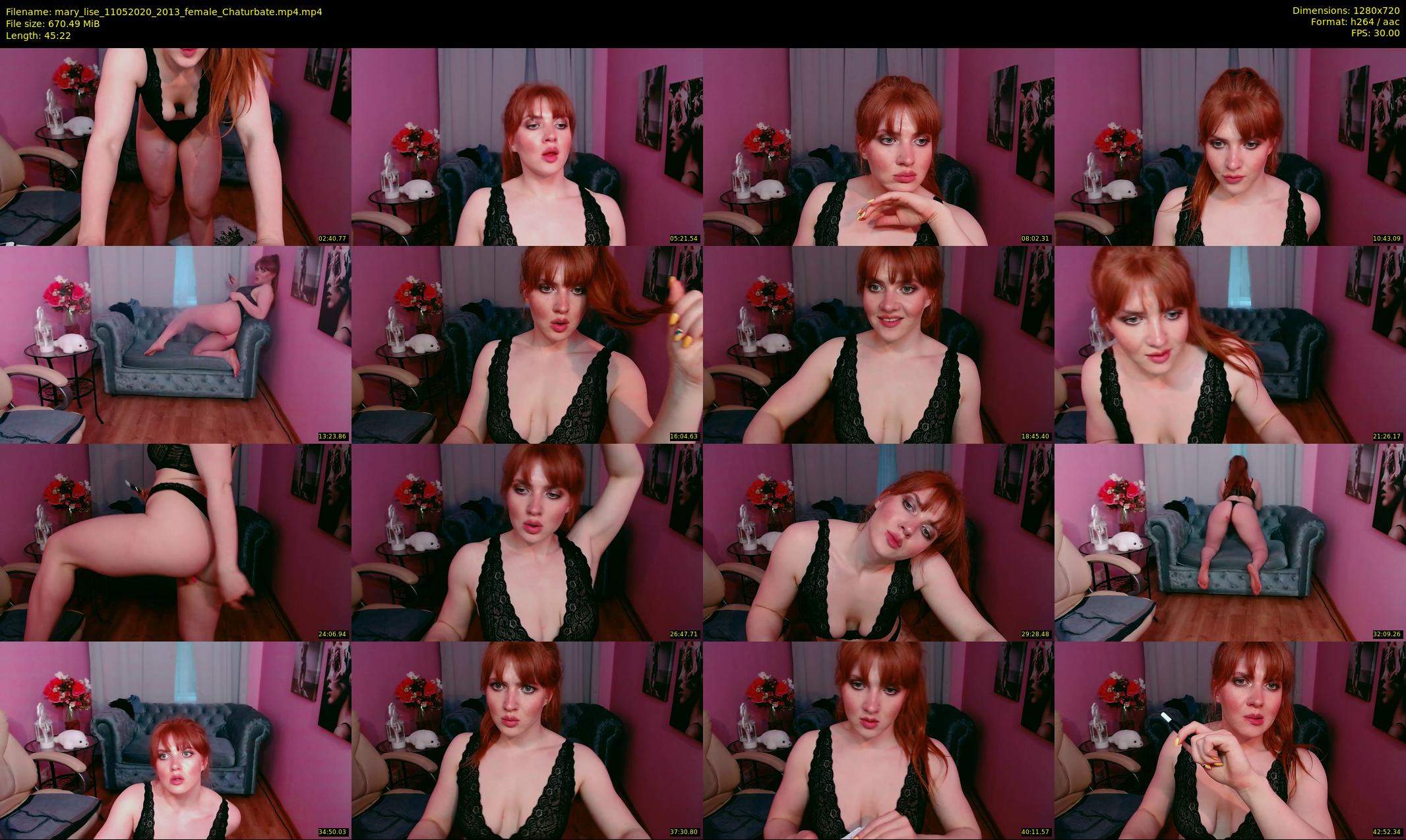mary_lise — 46 minute Chaturbate couple cam show recording, 720p, May 11, 2020