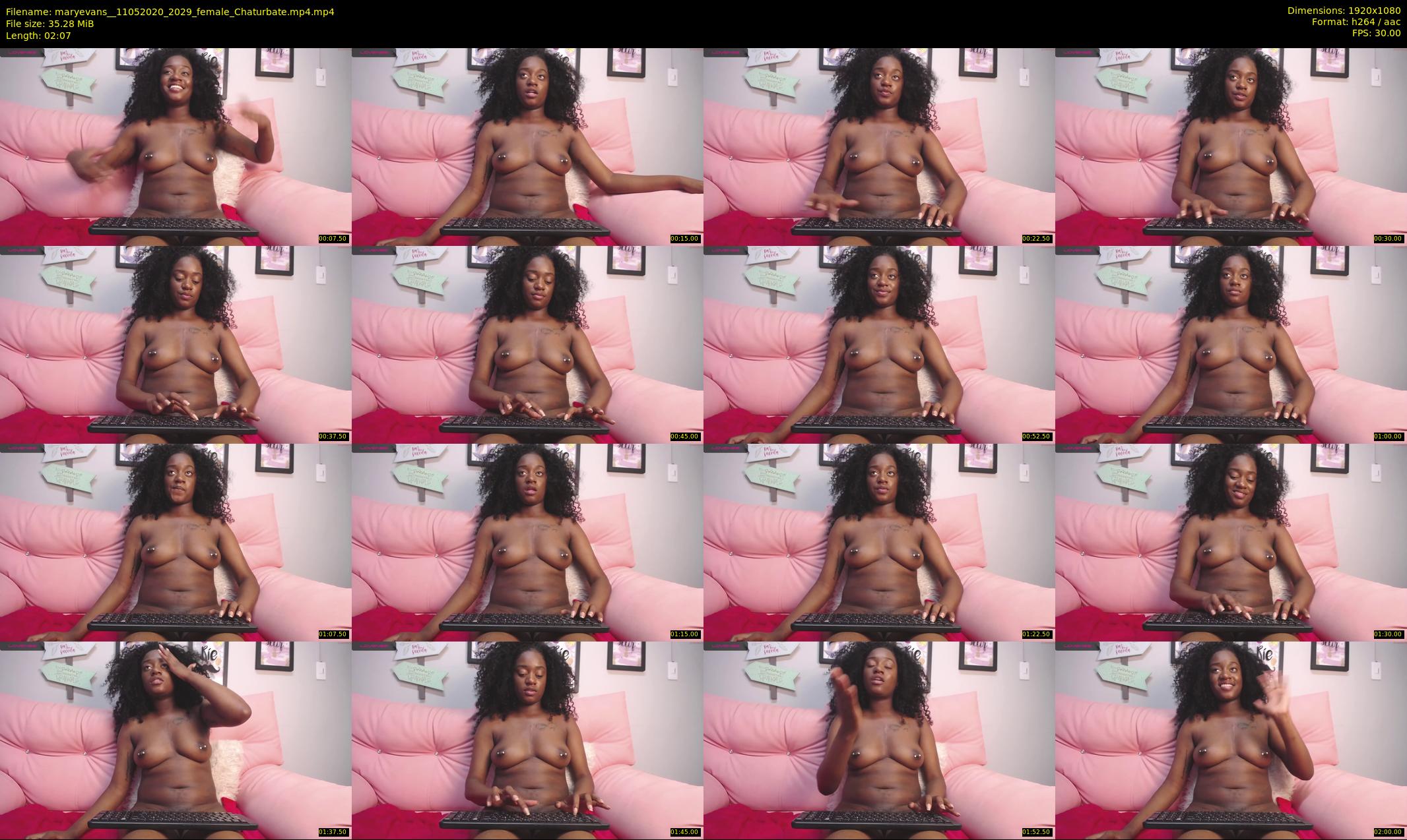 maryevans_ — 3 minute Chaturbate female cam show recording, 1080p, May 11, 2020