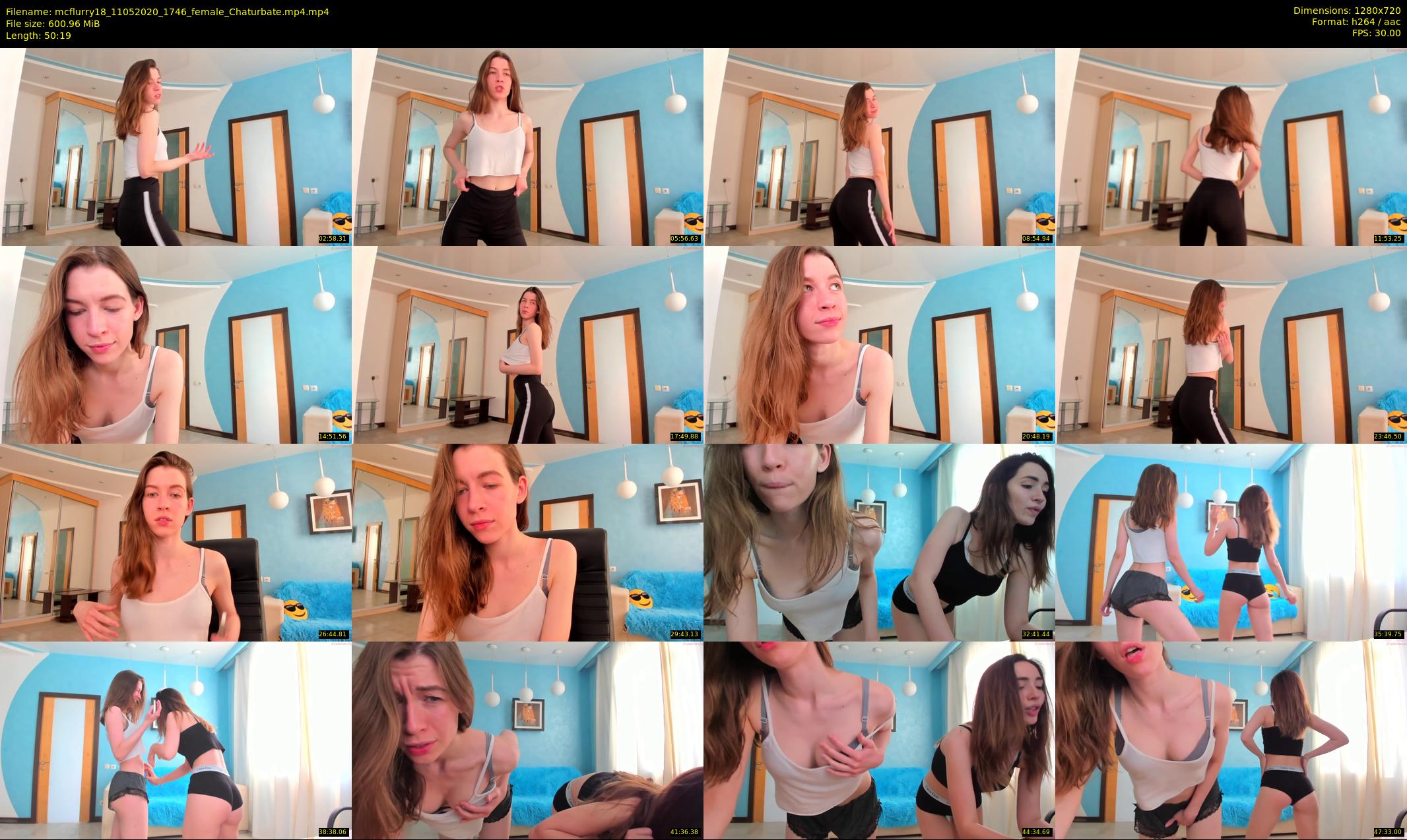 mcflurry18 — 51 minute Chaturbate female cam show recording, 720p, May 11, 2020