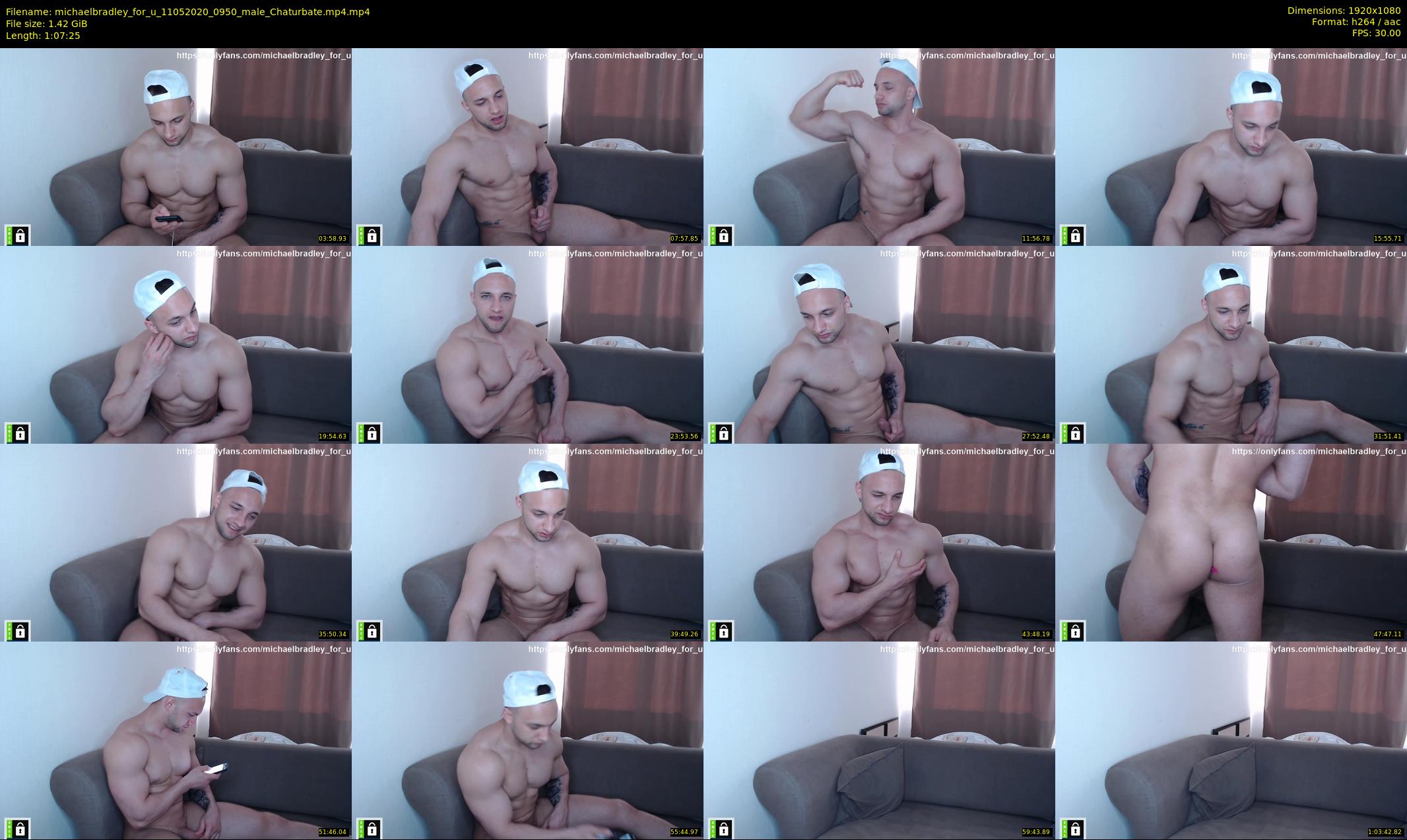 michaelbradley_for_u — 68 minute Chaturbate male cam show recording, 1080p, May 11, 2020