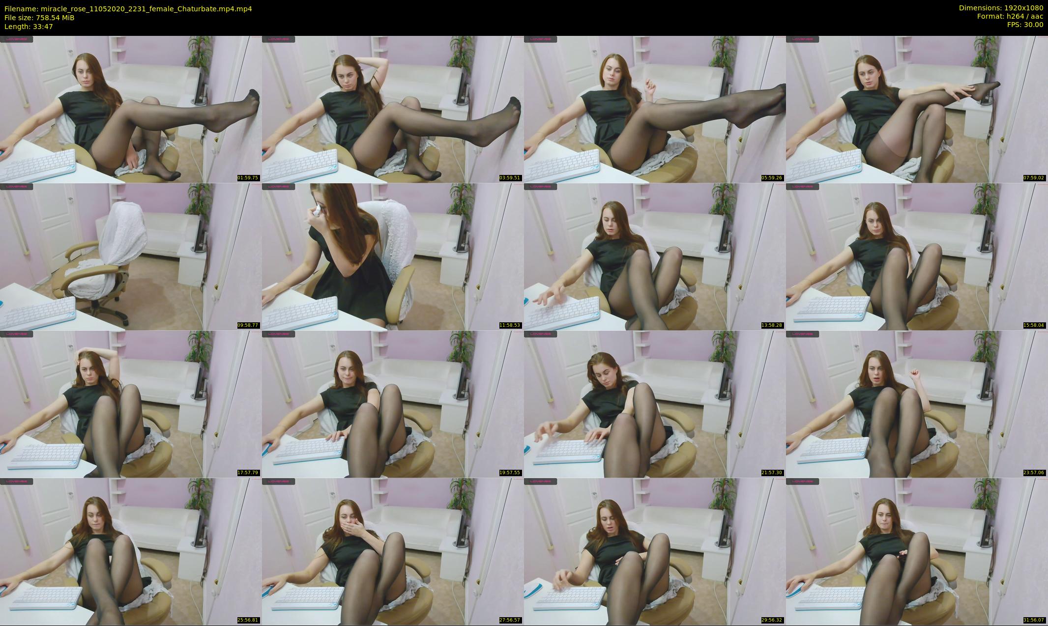 miracle_rose — 34 minute Chaturbate female cam show recording, 1080p, May 11, 2020
