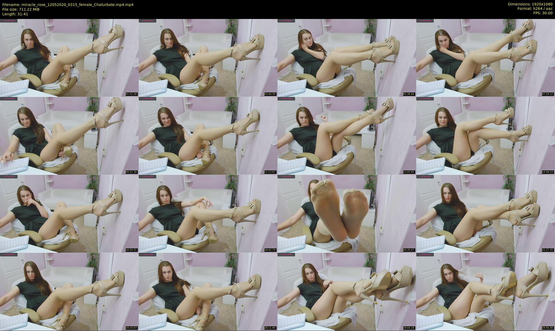 miracle_rose — 32 minute Chaturbate female cam show recording, 1080p, May 12, 2020