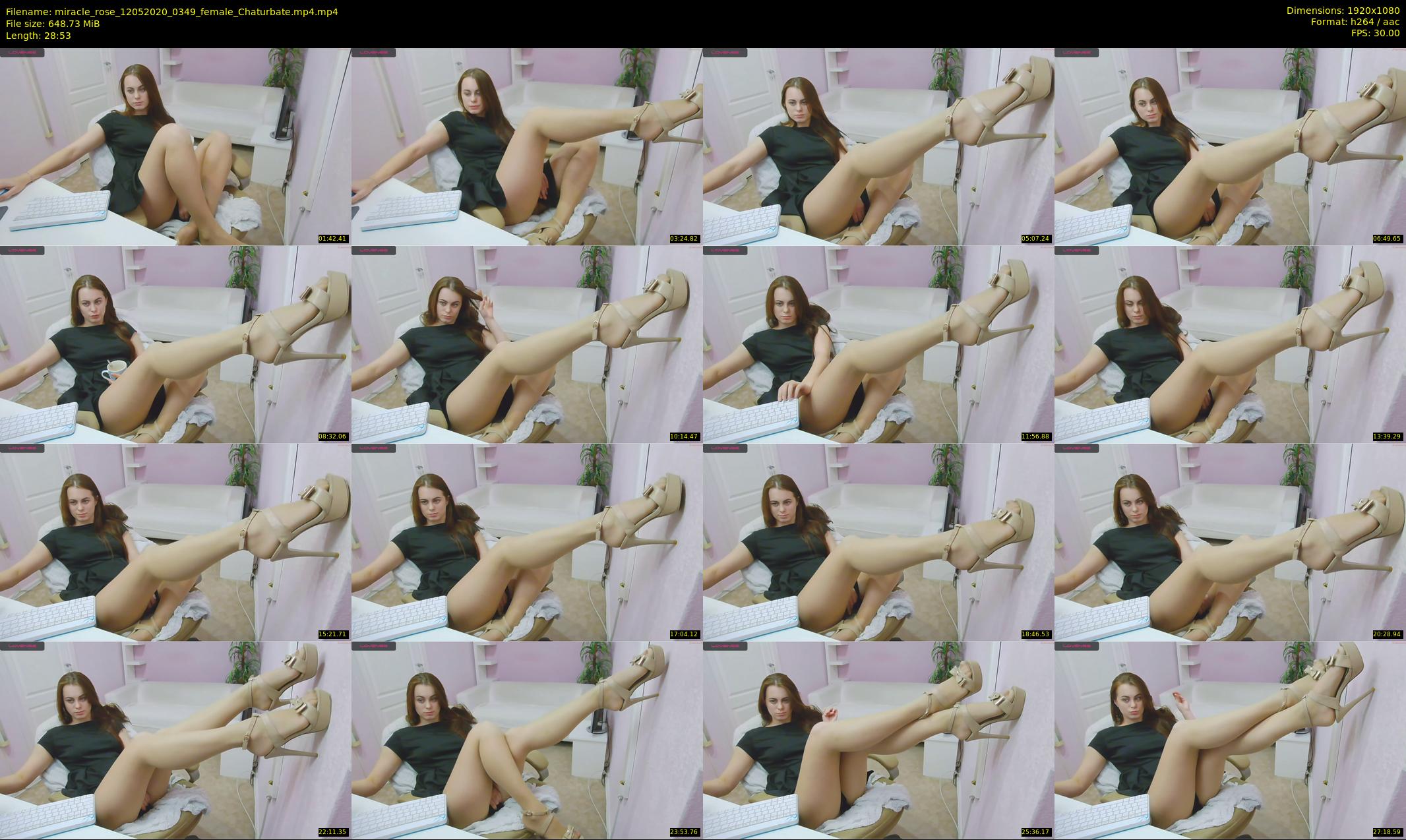 miracle_rose — 29 minute Chaturbate female cam show recording, 1080p, May 12, 2020
