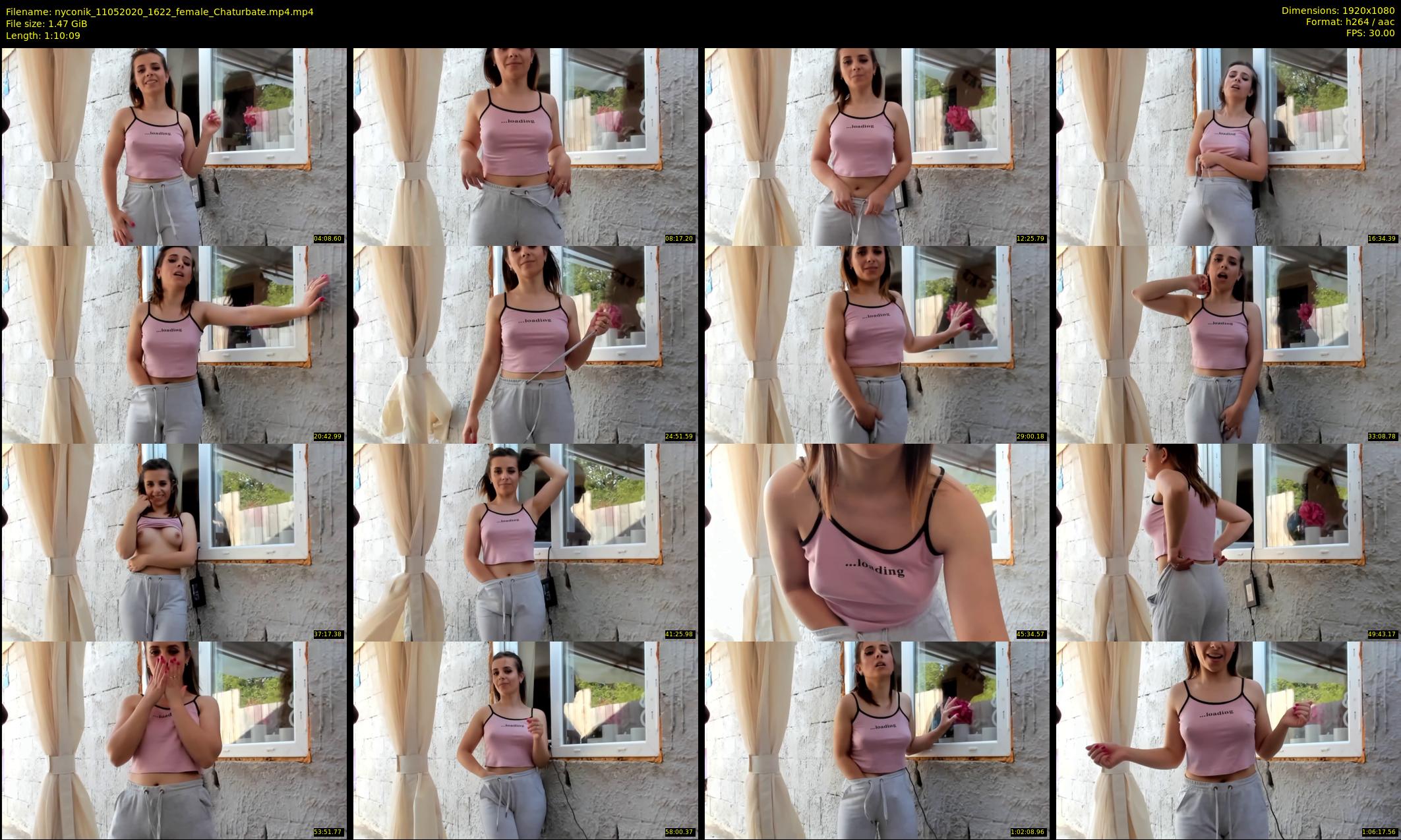 nyconik — 71 minute Chaturbate female cam show recording, 1080p, May 11, 2020