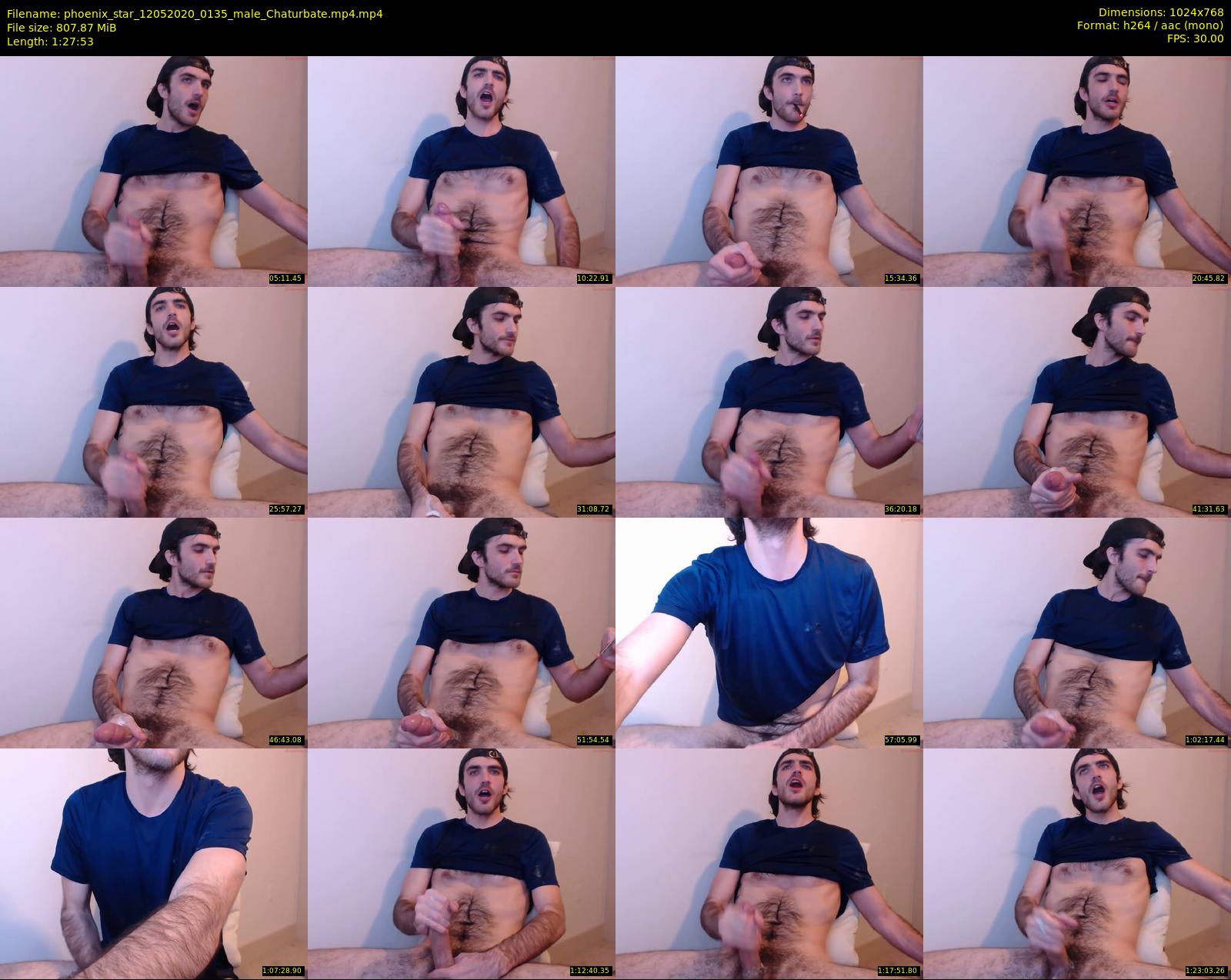 phoenix_star — 88 minute Chaturbate male cam show recording, 720p, May 12, 2020