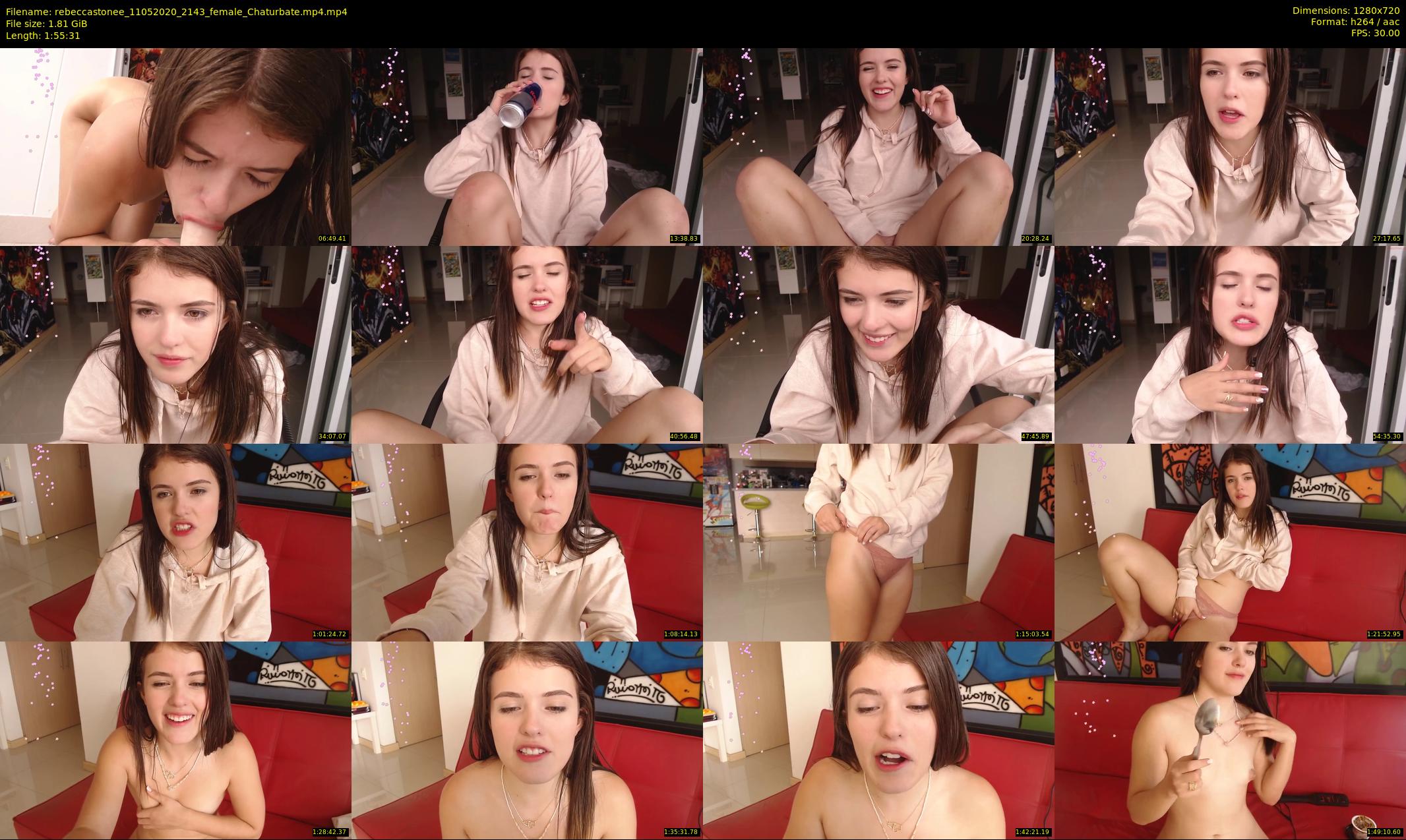 rebeccastonee — 116 minute Chaturbate female cam show recording, 720p, May 11, 2020