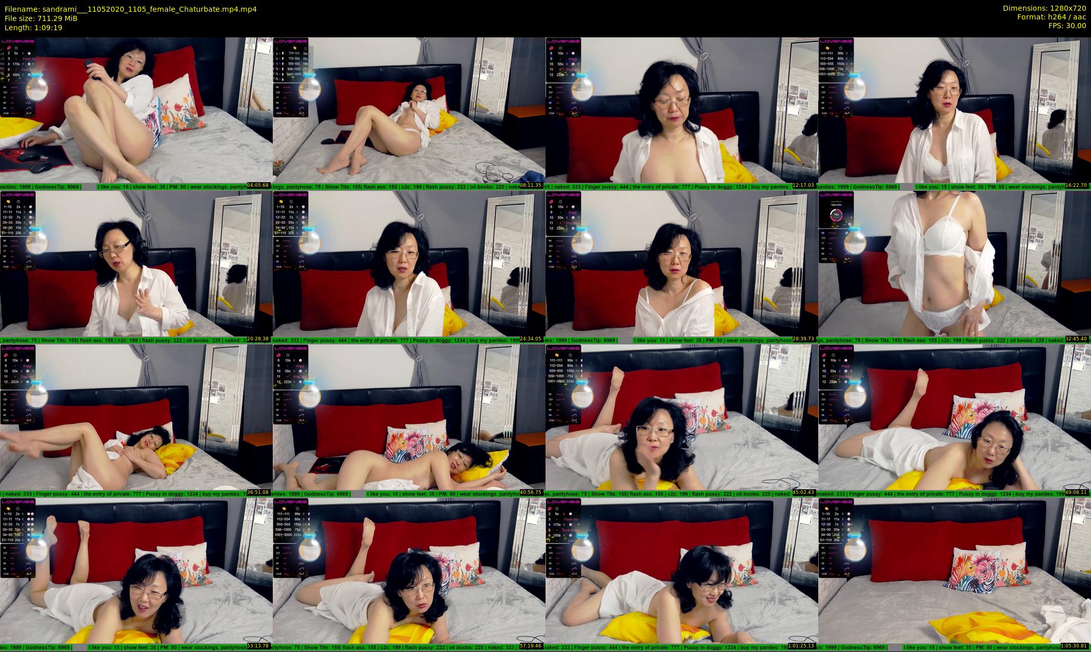 sandrami__ — 70 minute Chaturbate female cam show recording, 720p, May 11, 2020