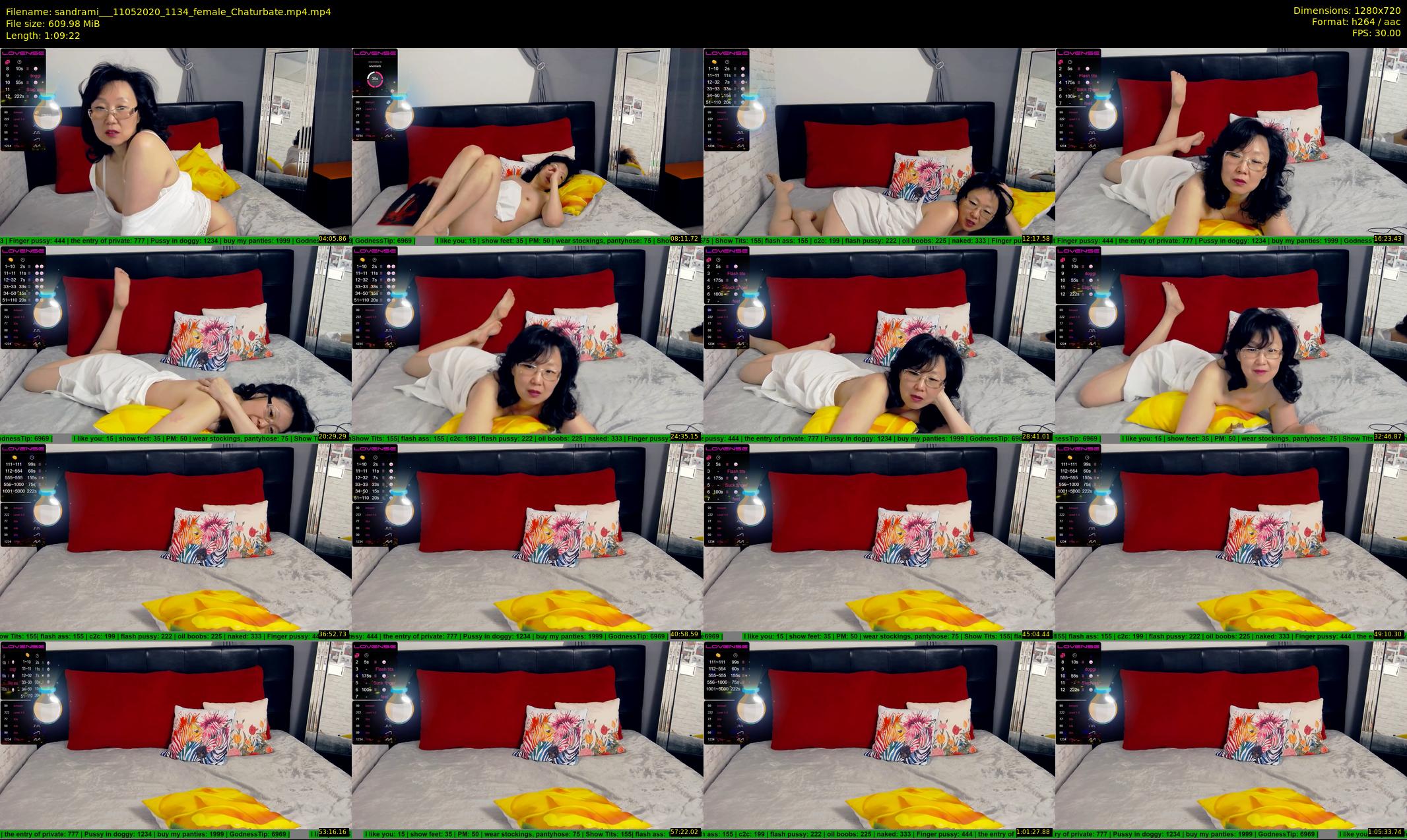 sandrami__ — 70 minute Chaturbate female cam show recording, 720p, May 11, 2020