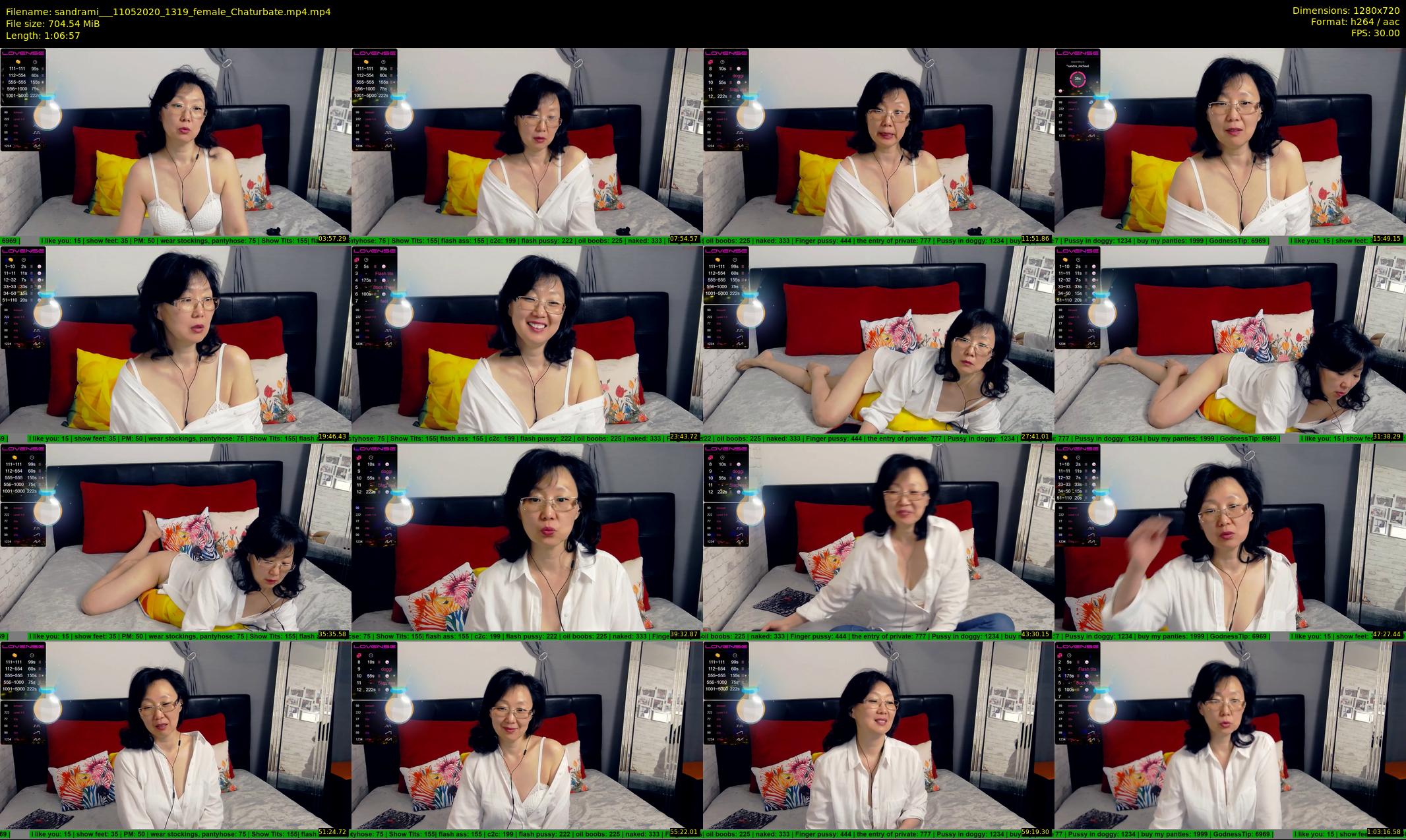sandrami__ — 67 minute Chaturbate female cam show recording, 720p, May 11, 2020