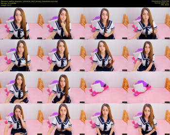 sophia_alejandra — 13 minute Chaturbate female cam show recording, 720p, May 11, 2020