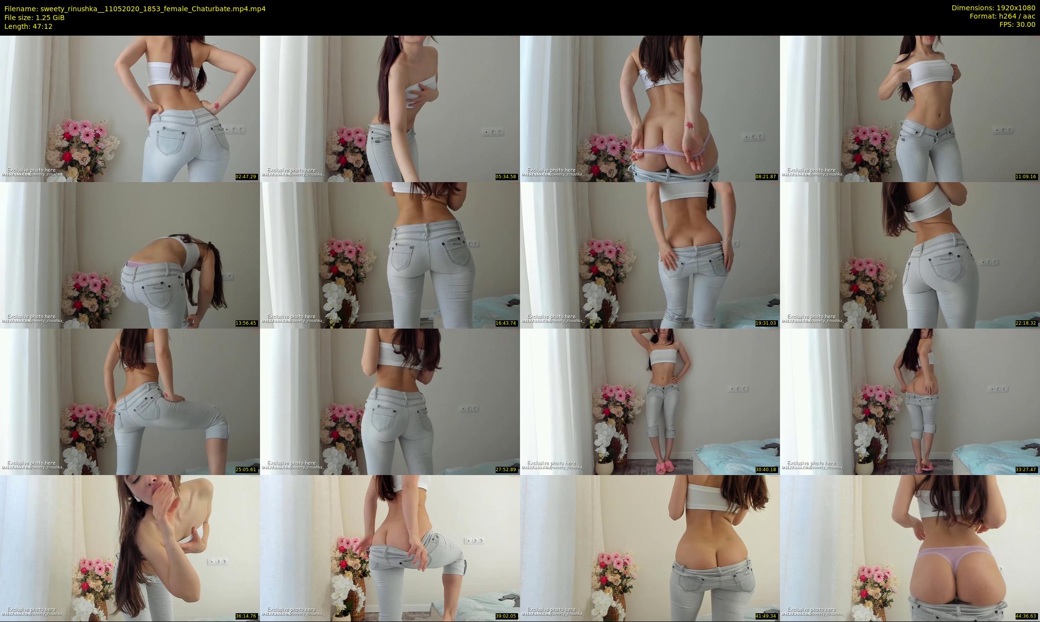 sweety_rinushka_ — 48 minute Chaturbate female cam show recording, 1080p, May 11, 2020