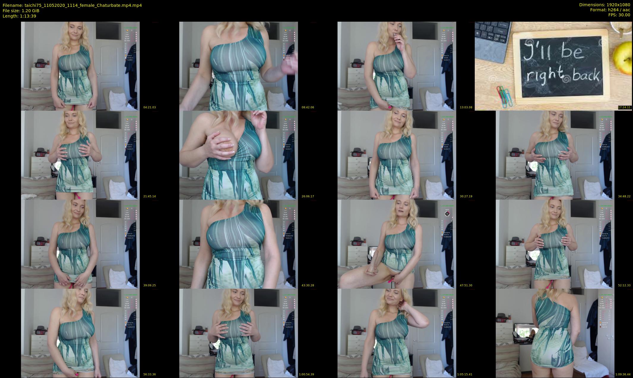 taichi75 — 74 minute Chaturbate female cam show recording, 1080p, May 11, 2020