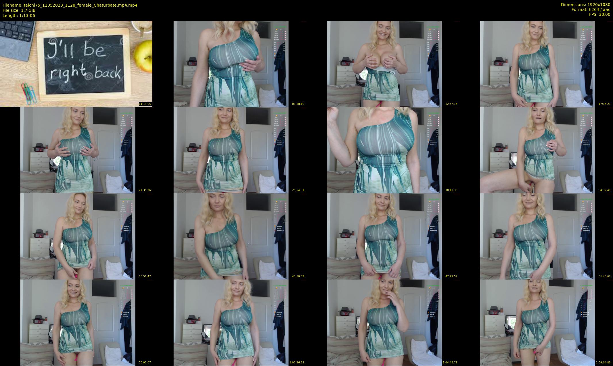 taichi75 — 74 minute Chaturbate female cam show recording, 1080p, May 11, 2020
