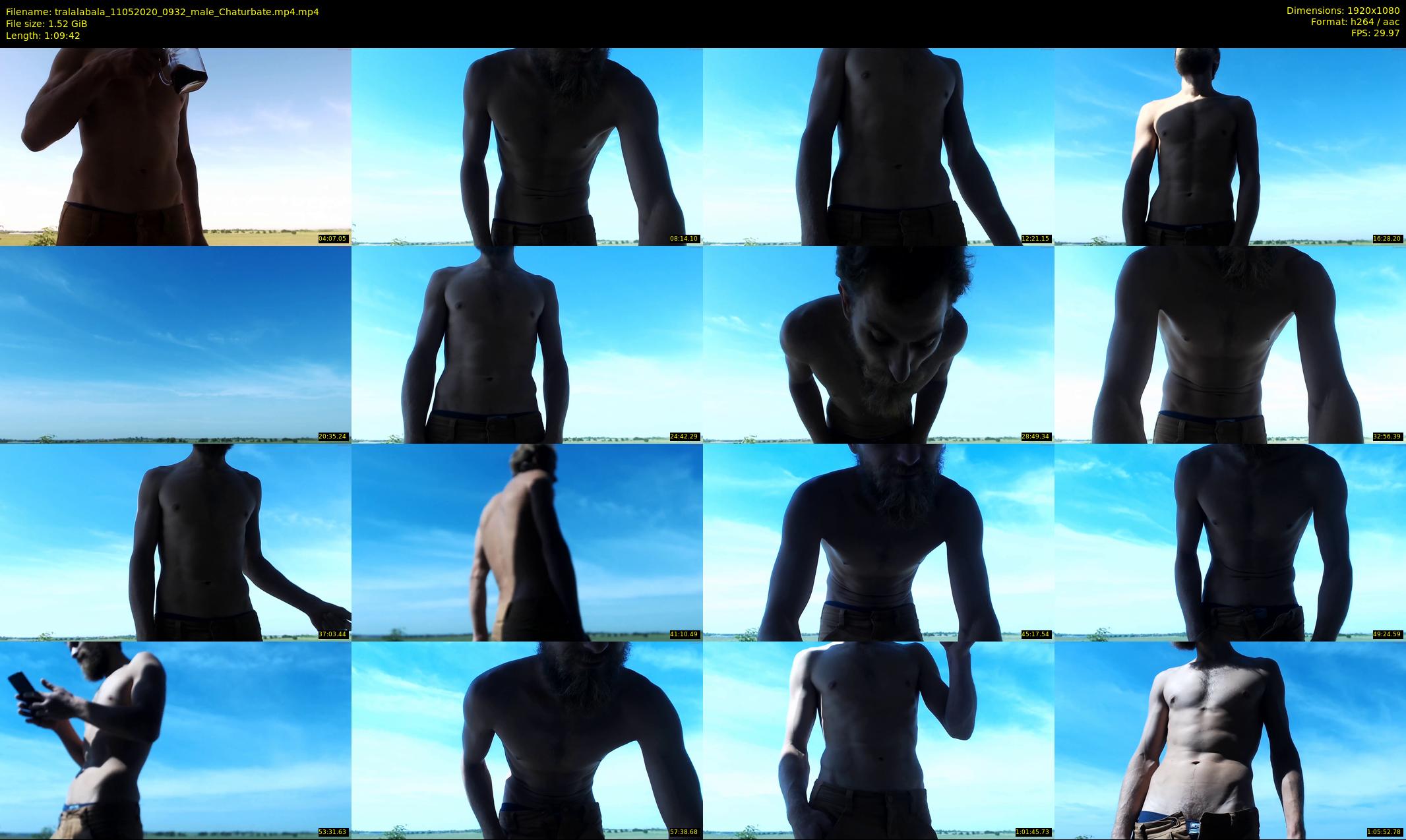 tralalabala — 70 minute Chaturbate male cam show recording, 1080p, May 11, 2020