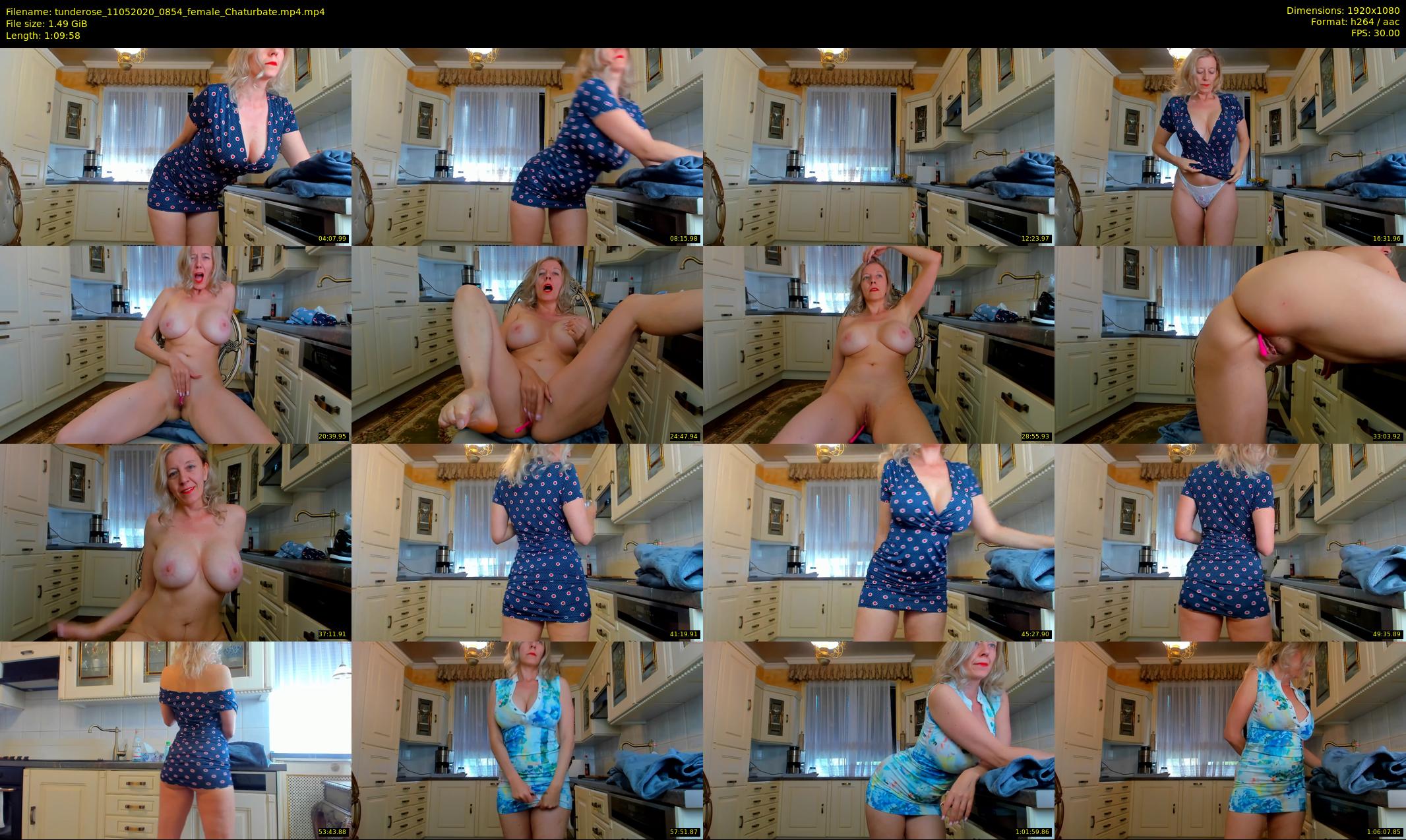 tunderose — 70 minute Chaturbate female cam show recording, 1080p, May 11, 2020