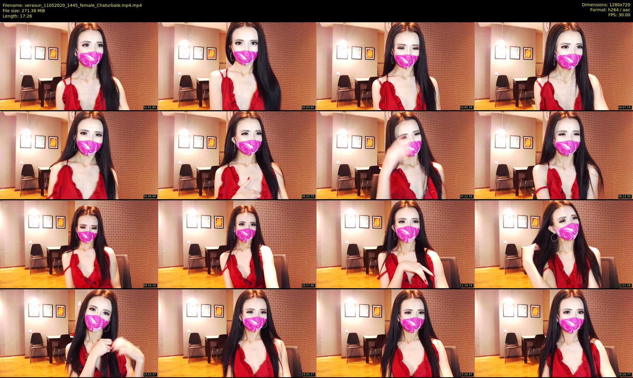 verasun — 18 minute Chaturbate female cam show recording, 720p, May 11, 2020