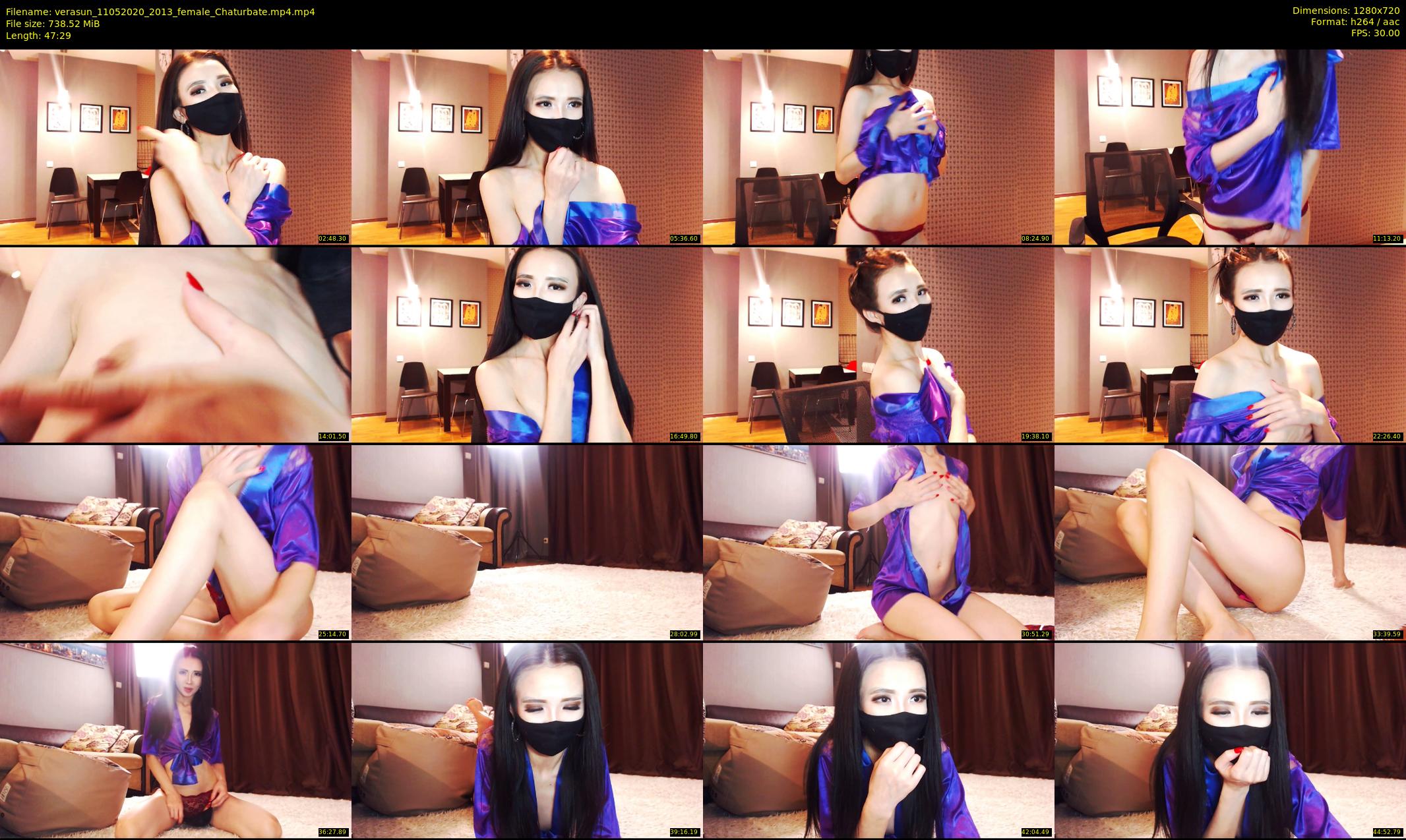 verasun — 48 minute Chaturbate female cam show recording, 720p, May 11, 2020