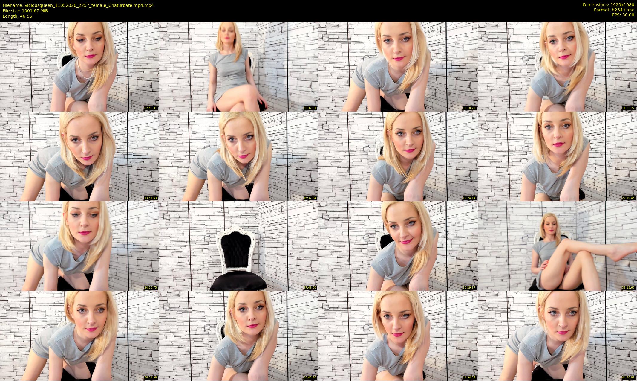 viciousqueen — 47 minute Chaturbate female cam show recording, 1080p, May 11, 2020