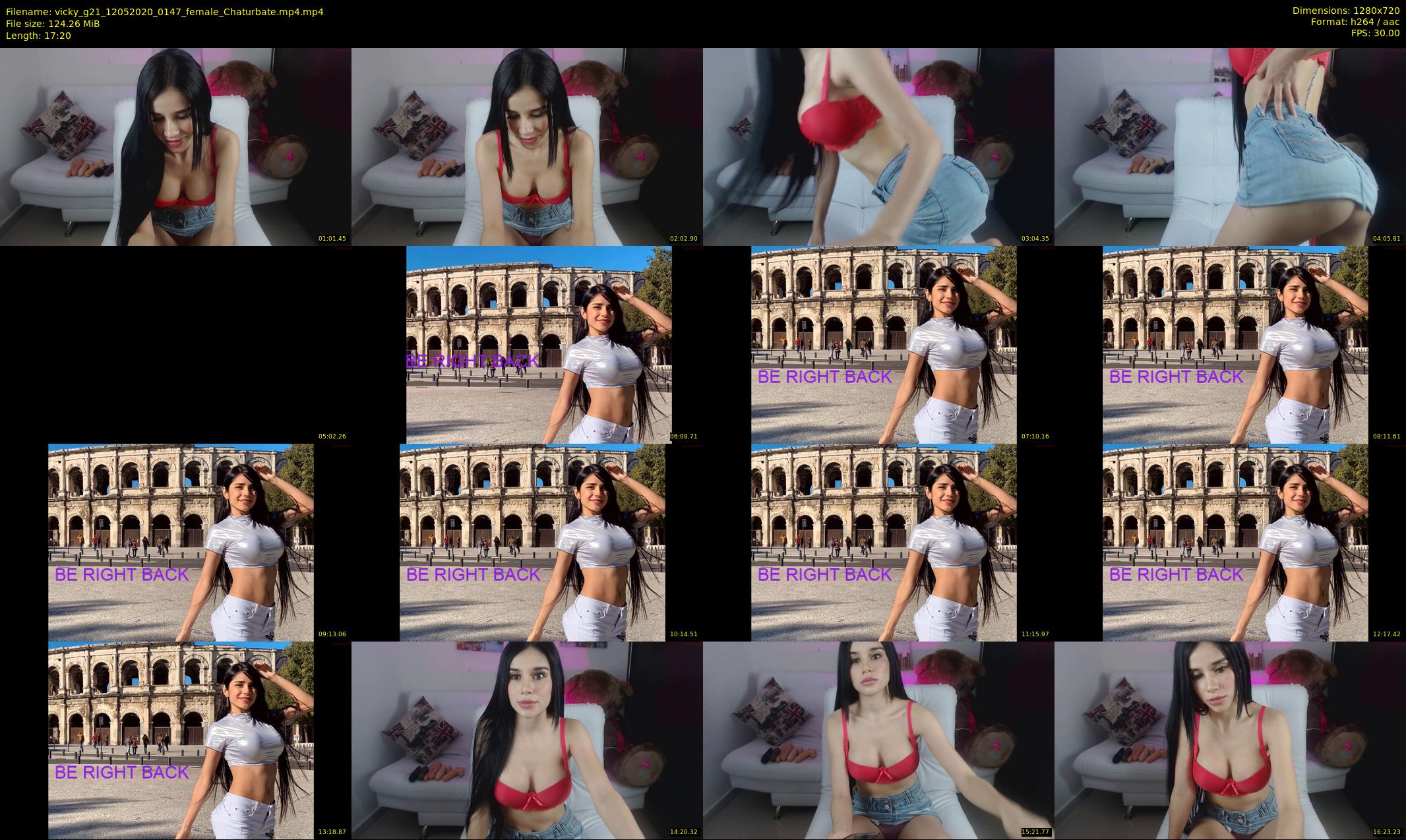 vicky_g21 — 18 minute Chaturbate female cam show recording, 720p, May 12, 2020