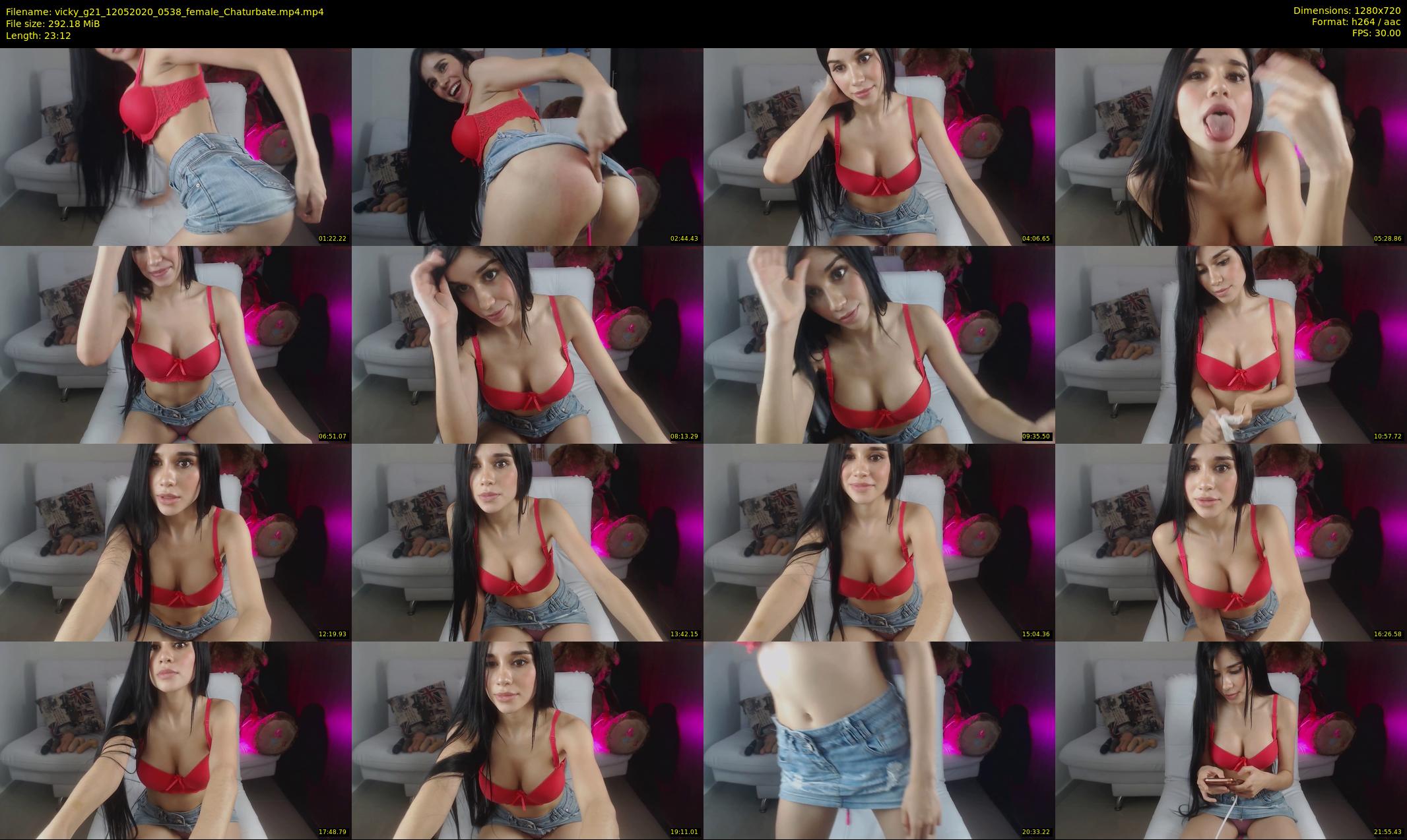 vicky_g21 — 24 minute Chaturbate female cam show recording, 720p, May 12, 2020