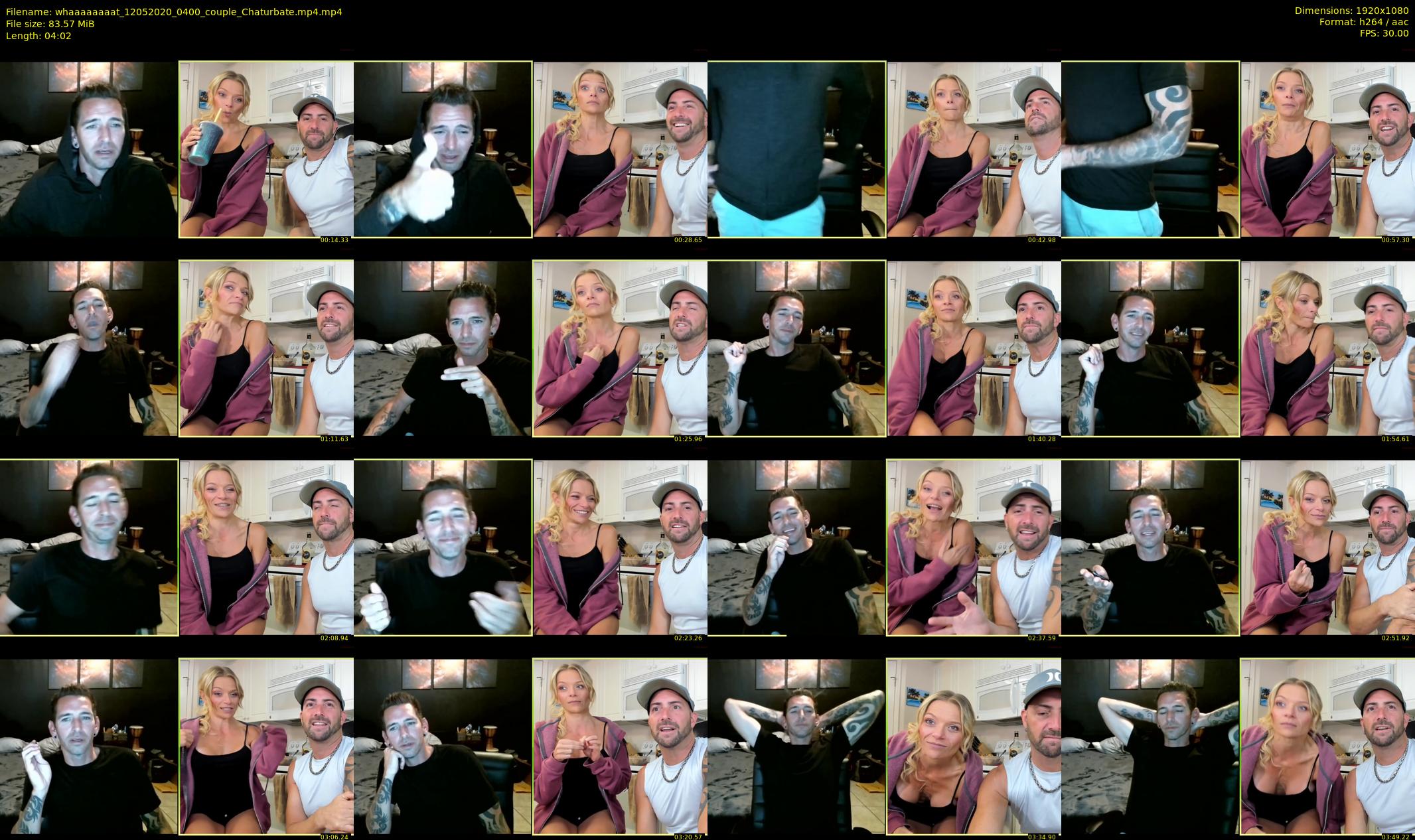 whaaaaaaaat — 5 minute Chaturbate couple cam show recording, 1080p, May 12, 2020