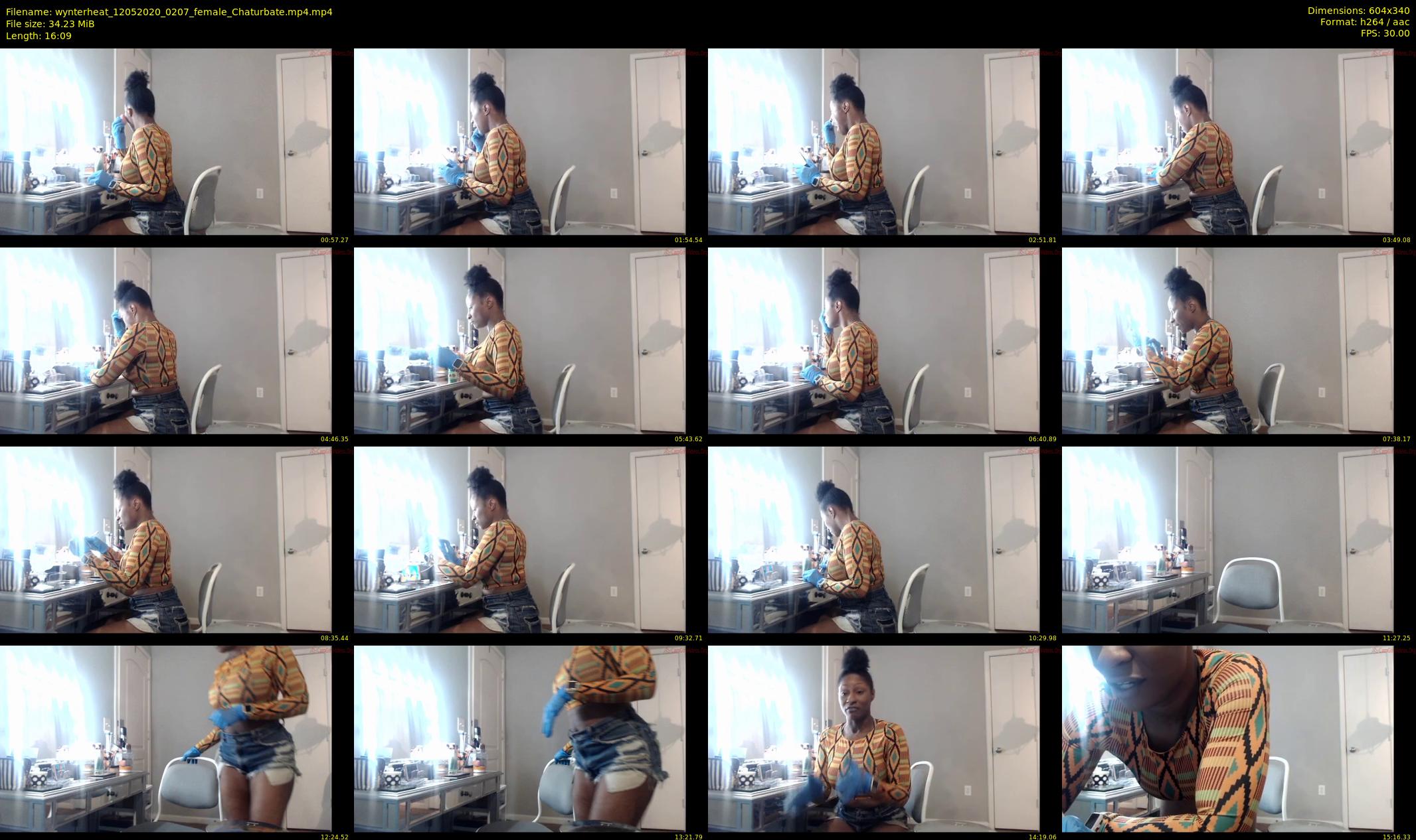 wynterheat — 17 minute Chaturbate female cam show recording, SD, May 12, 2020