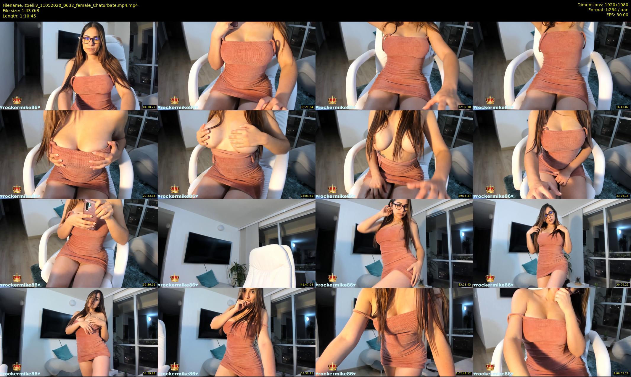 zoeliiv — 71 minute Chaturbate female cam show recording, 1080p, May 11, 2020