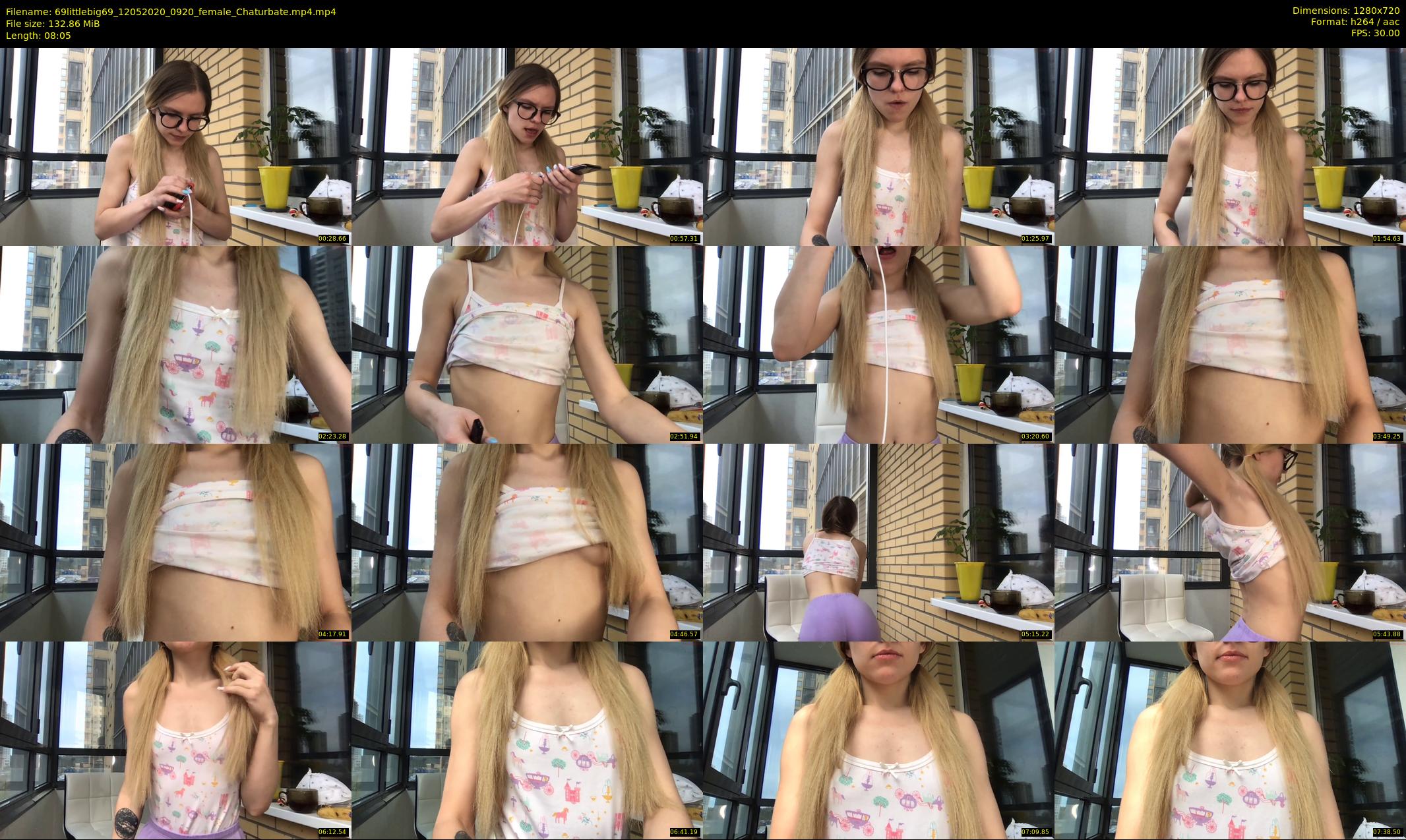 69littlebig69 — 9 minute Chaturbate couple cam show recording, 720p, May 12, 2020