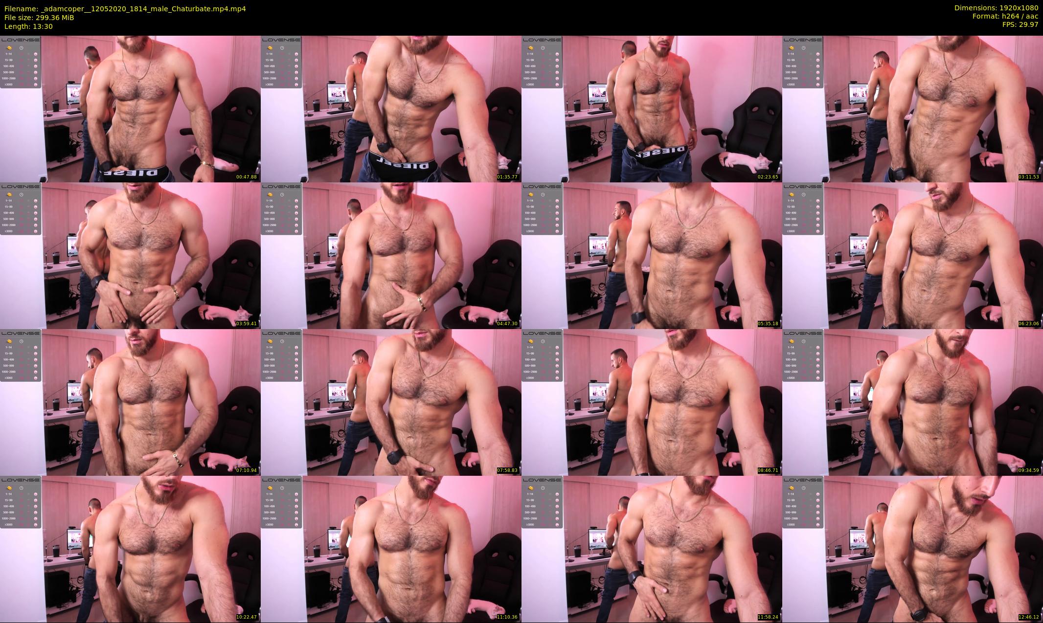 _adamcoper_ — 14 minute Chaturbate male cam show recording, 1080p, May 12, 2020