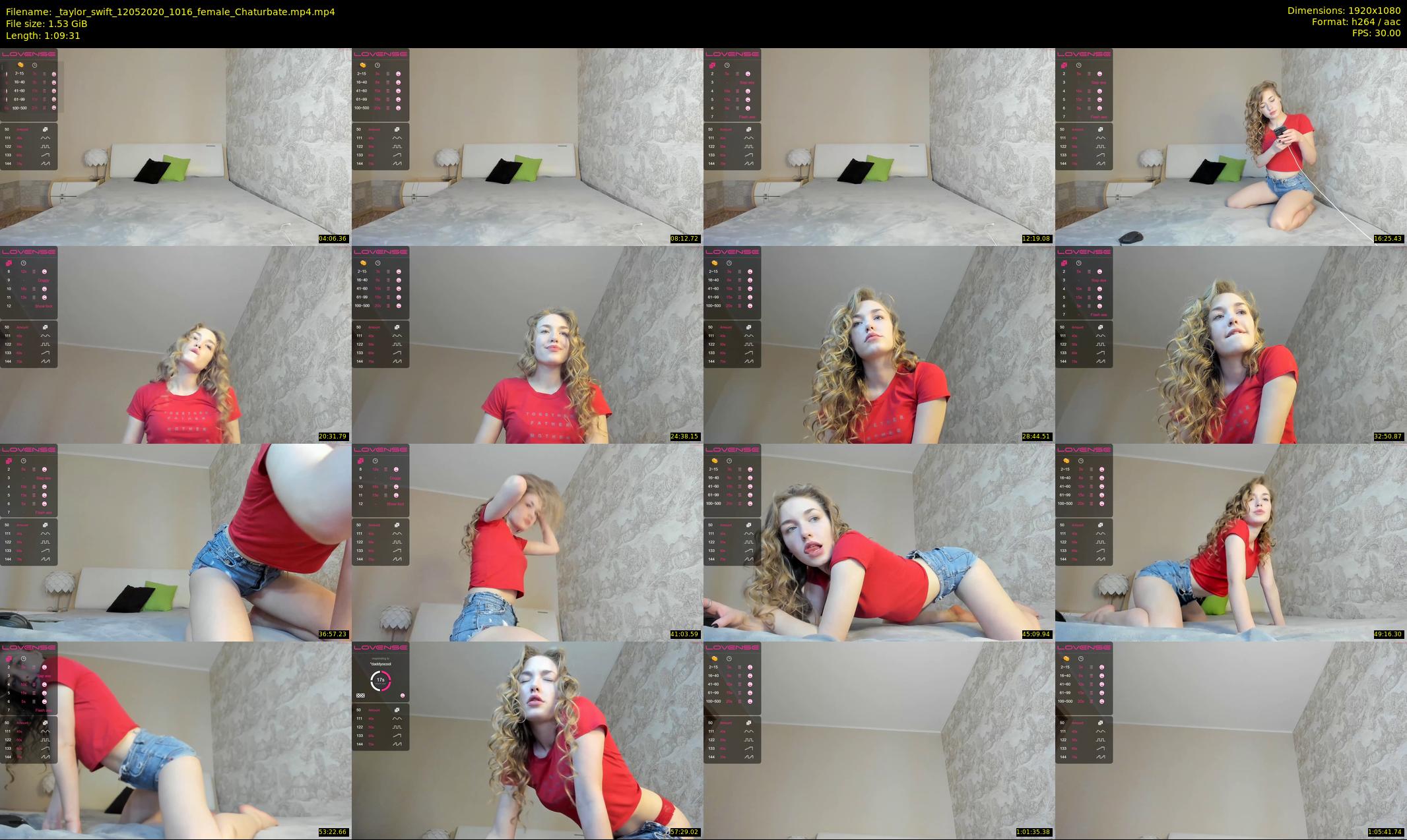 _taylor_swift — 70 minute Chaturbate female cam show recording, 1080p, May 12, 2020