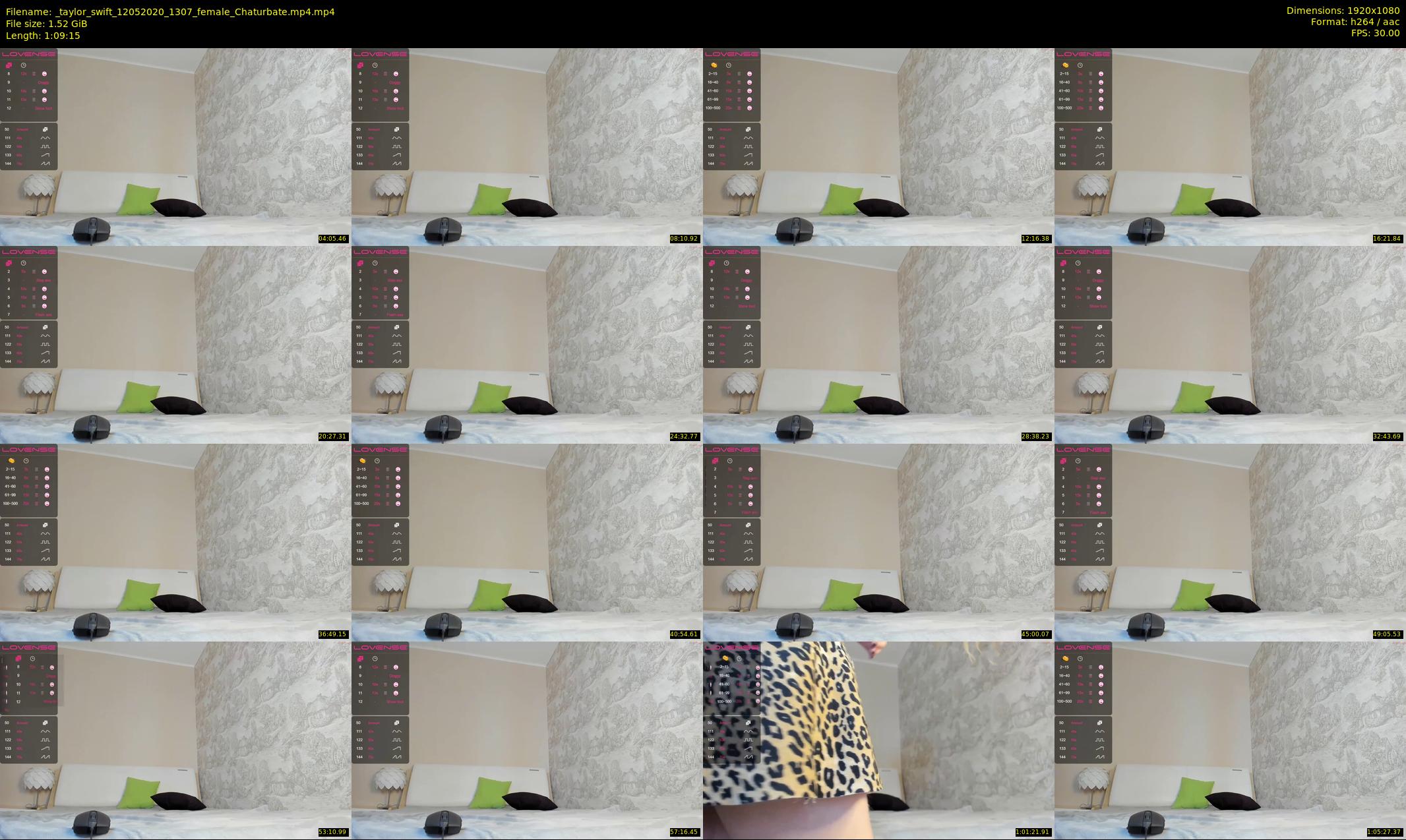 _taylor_swift — 70 minute Chaturbate female cam show recording, 1080p, May 12, 2020