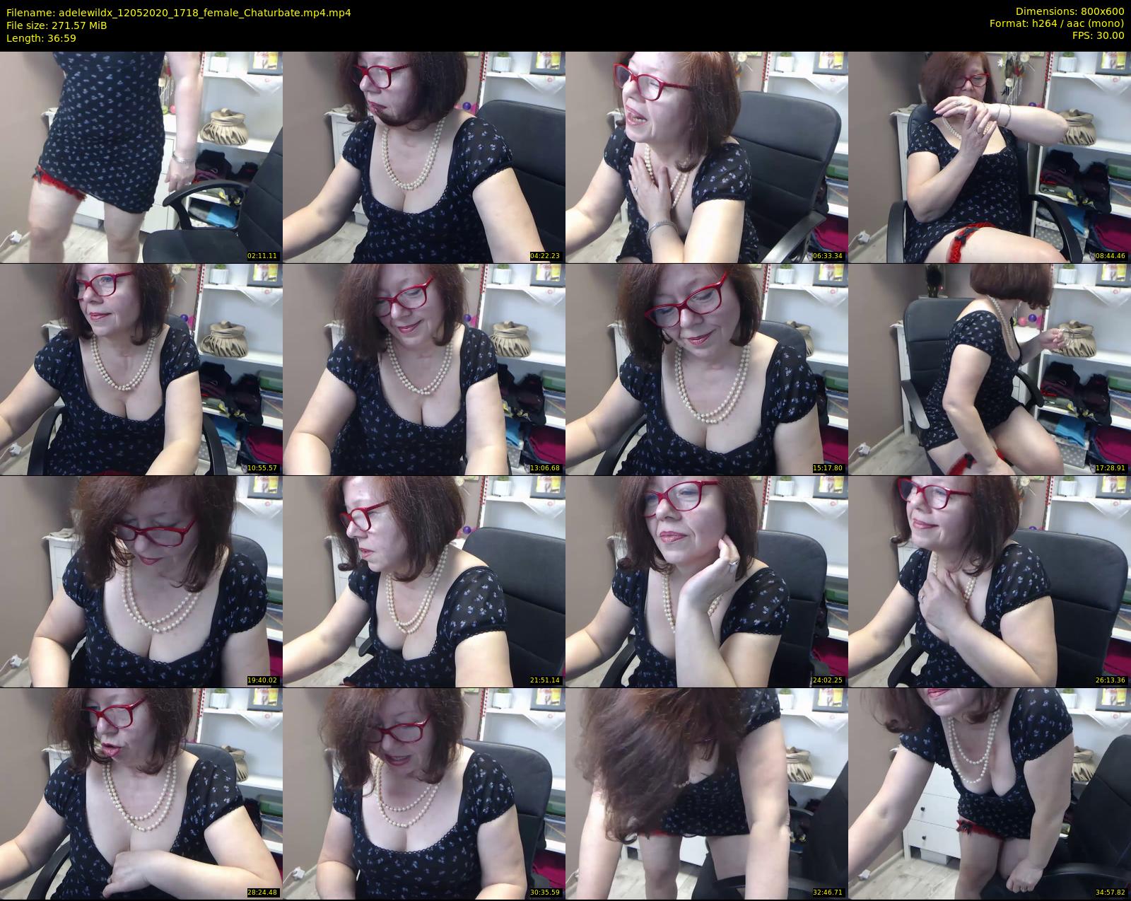 adelewildx — 37 minute Chaturbate female cam show recording, 480p, May 12, 2020
