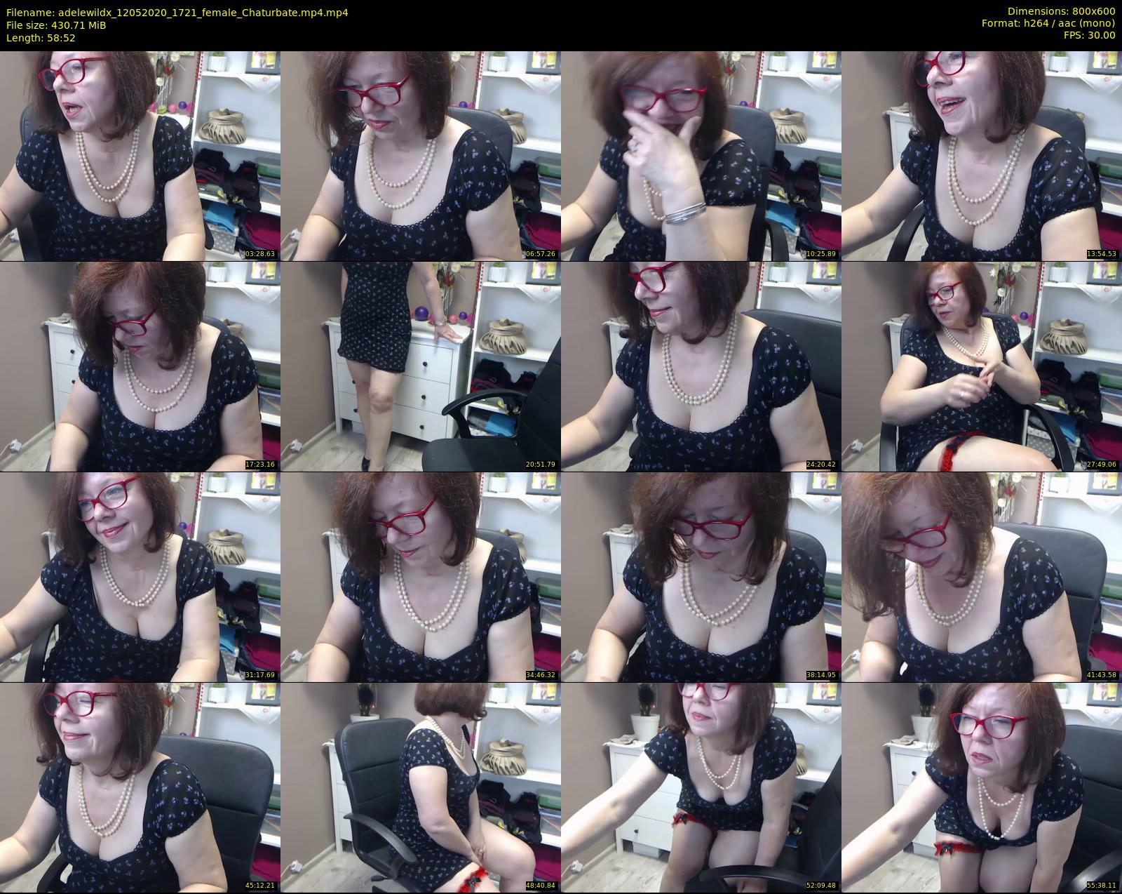 adelewildx — 59 minute Chaturbate female cam show recording, 480p, May 12, 2020